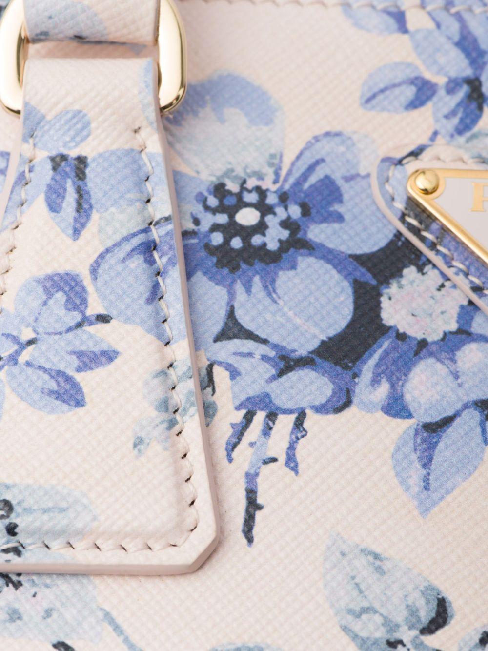 Galleria printed leather bag Product Image