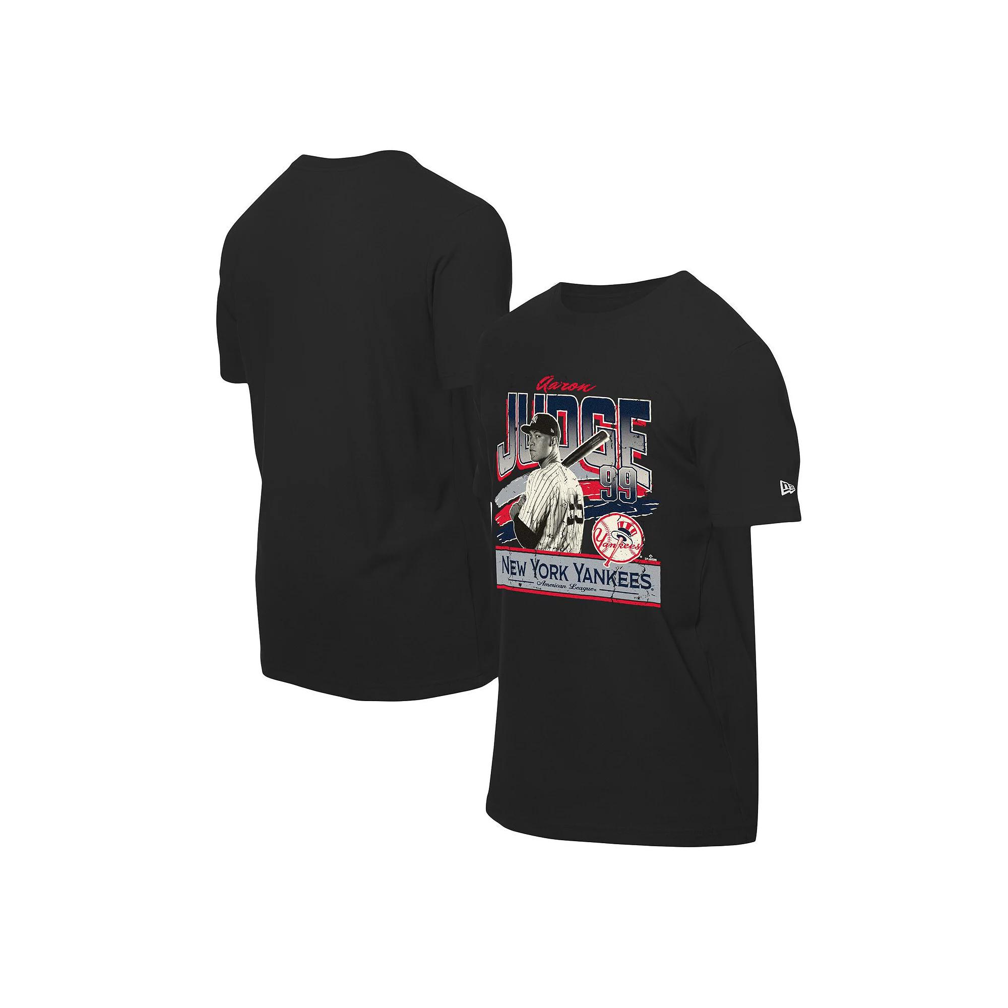 Men's New Era Aaron Judge Black New York Yankees Batter Up T-Shirt,  Product Image