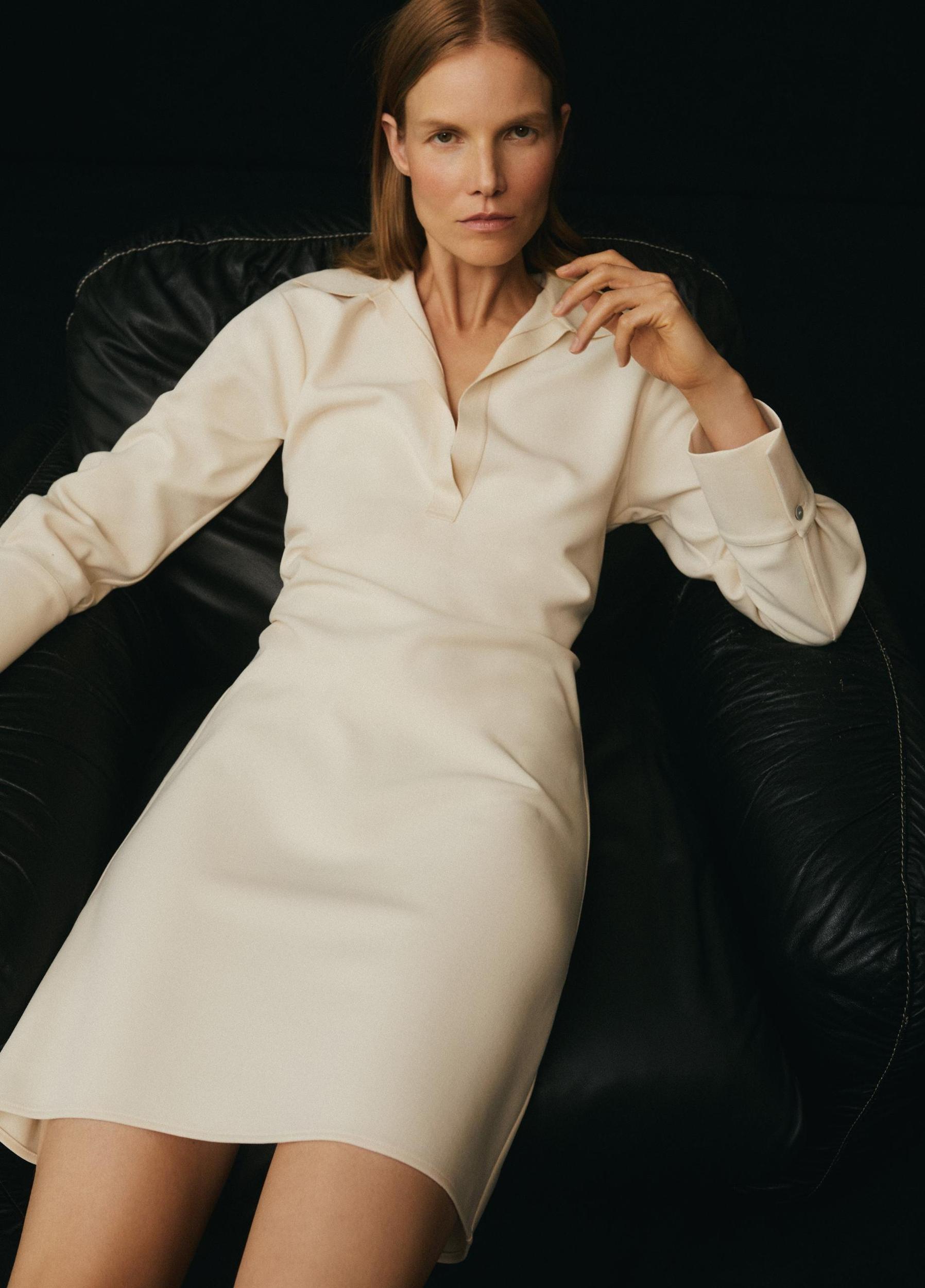 Ruched Rugby Dress Product Image