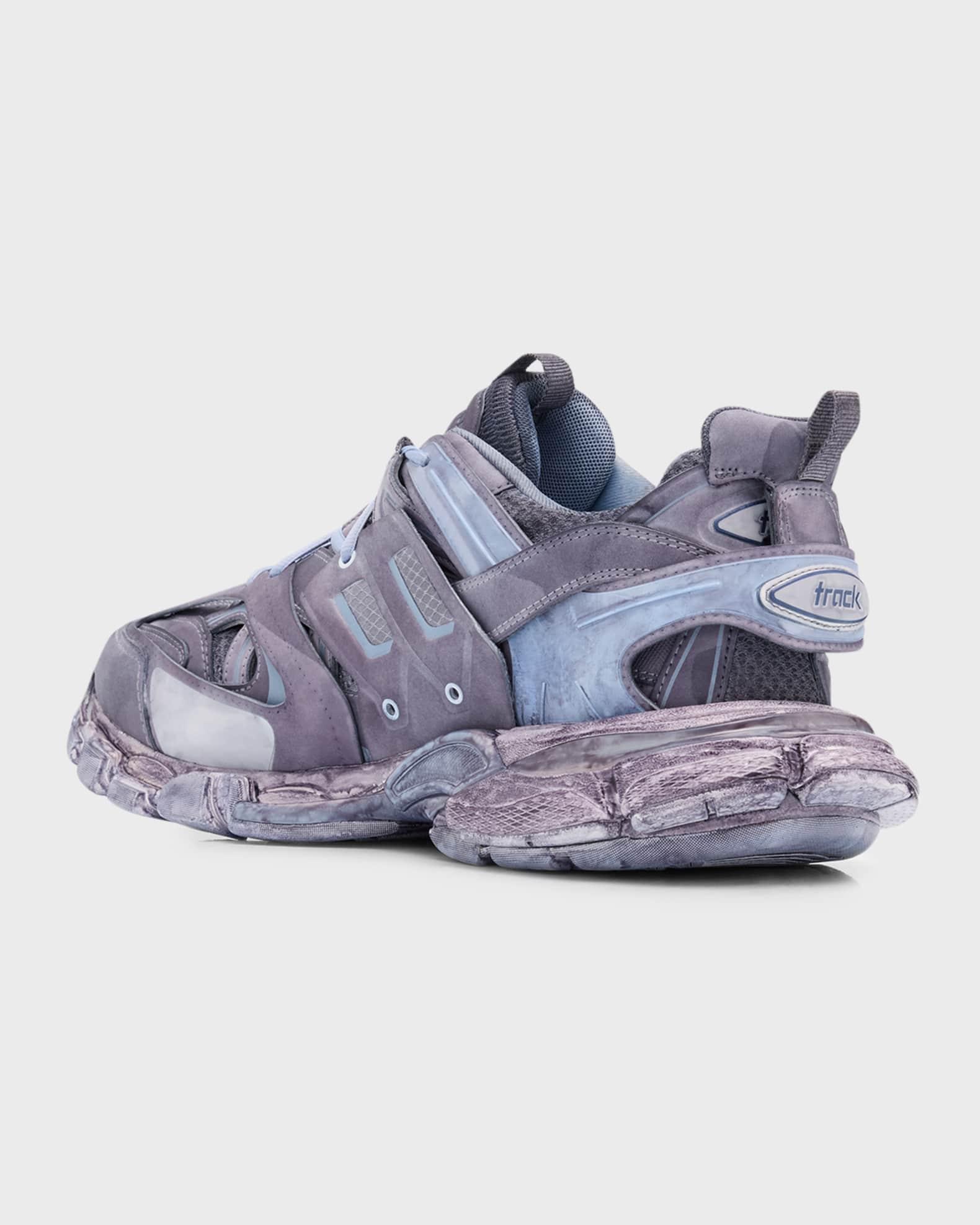 Men's Track Mesh Fashion Sneakers Product Image