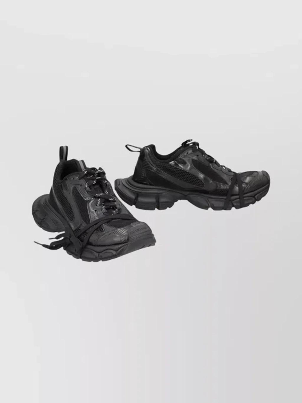 BALENCIAGA Low-top Sneakers 3xl Modern Design In Black Product Image
