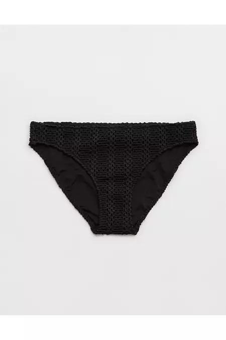 Aerie The Classic Cloudweave Crochet Bikini Bottom Women's Product Image