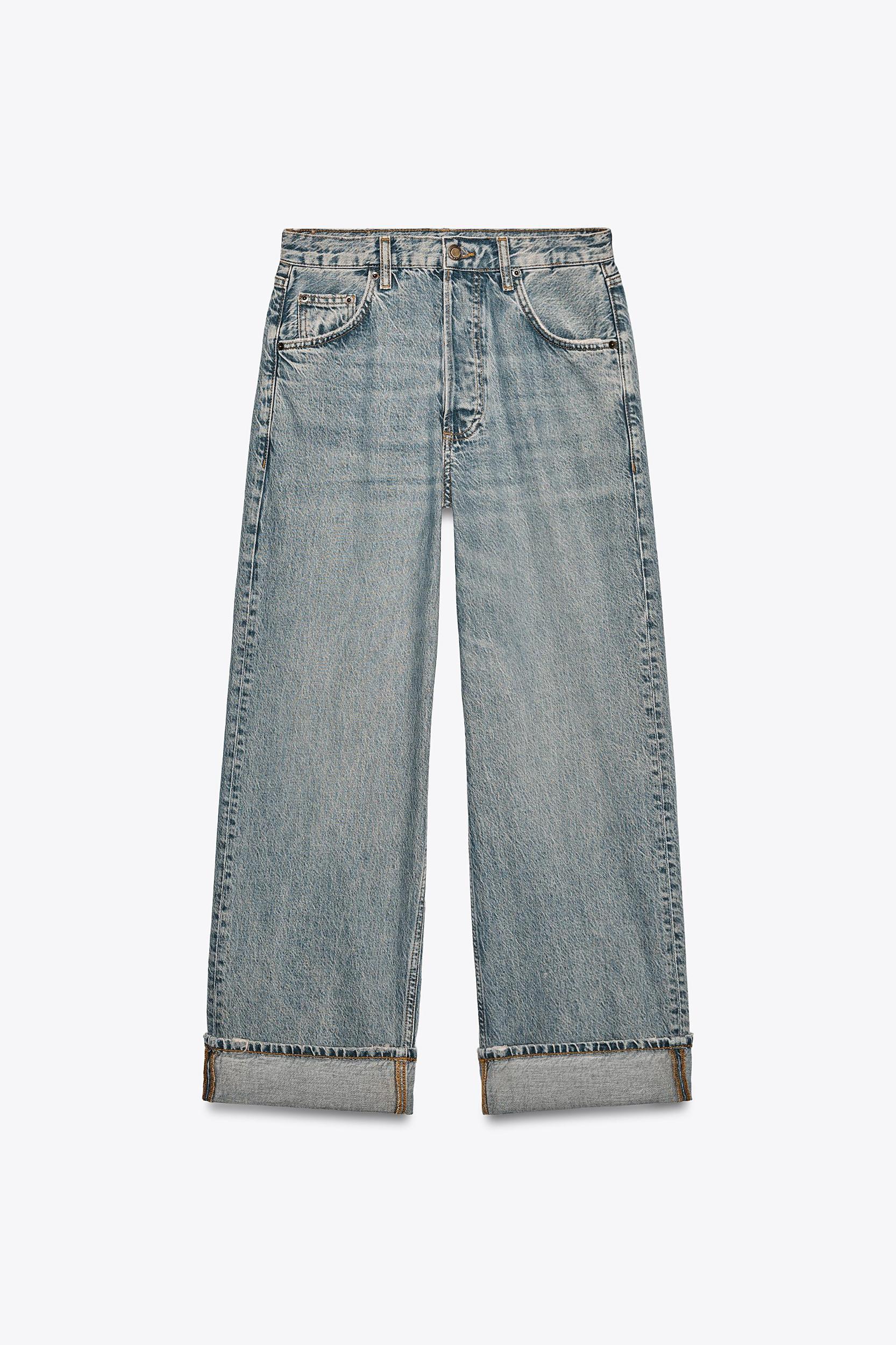 ZW COLLECTION MID-RISE BAGGY JEANS Product Image