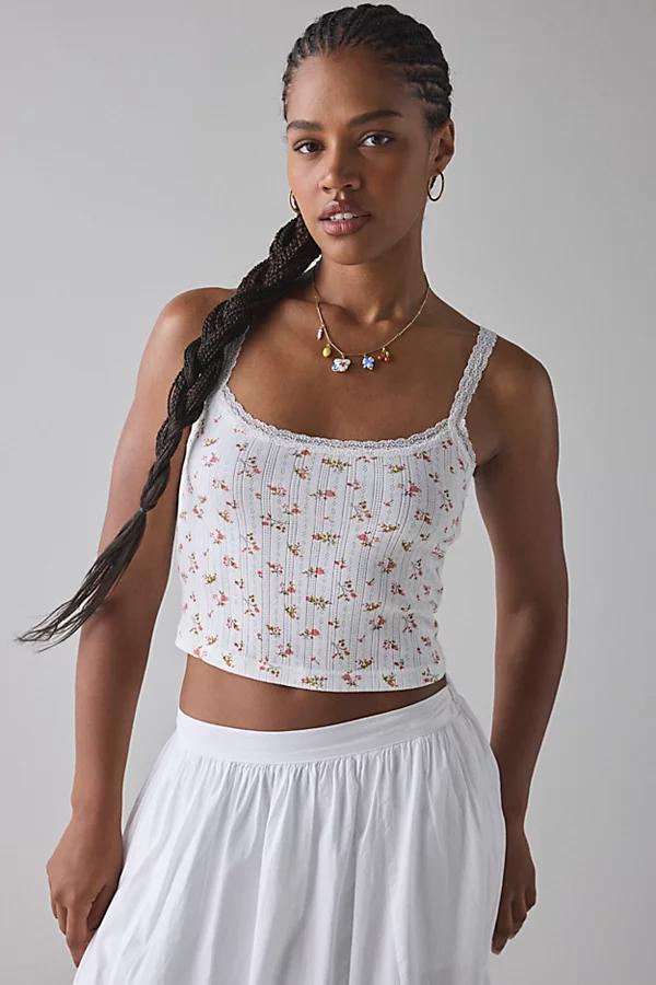 Out From Under Angie Pointelle Cami Womens at Urban Outfitters Product Image