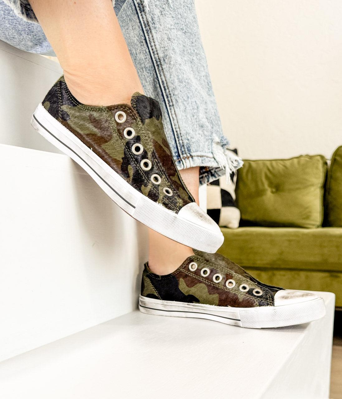 Shalomar Sneaker in Camo Product Image