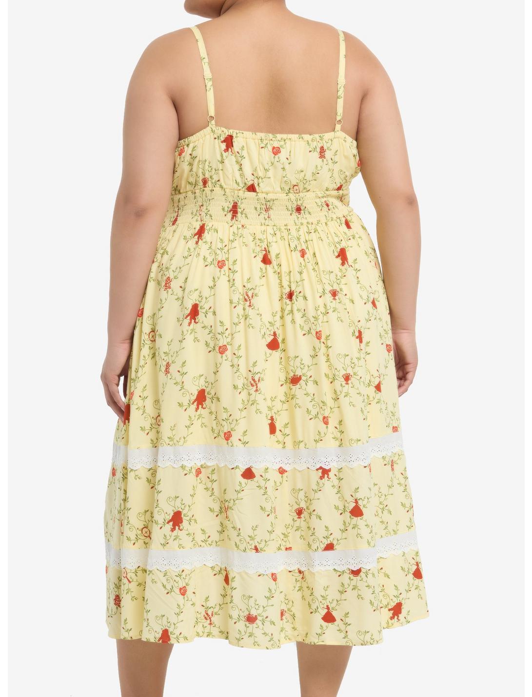 Disney Beauty And The Beast Belle Icons Smock Dress Plus Size Product Image