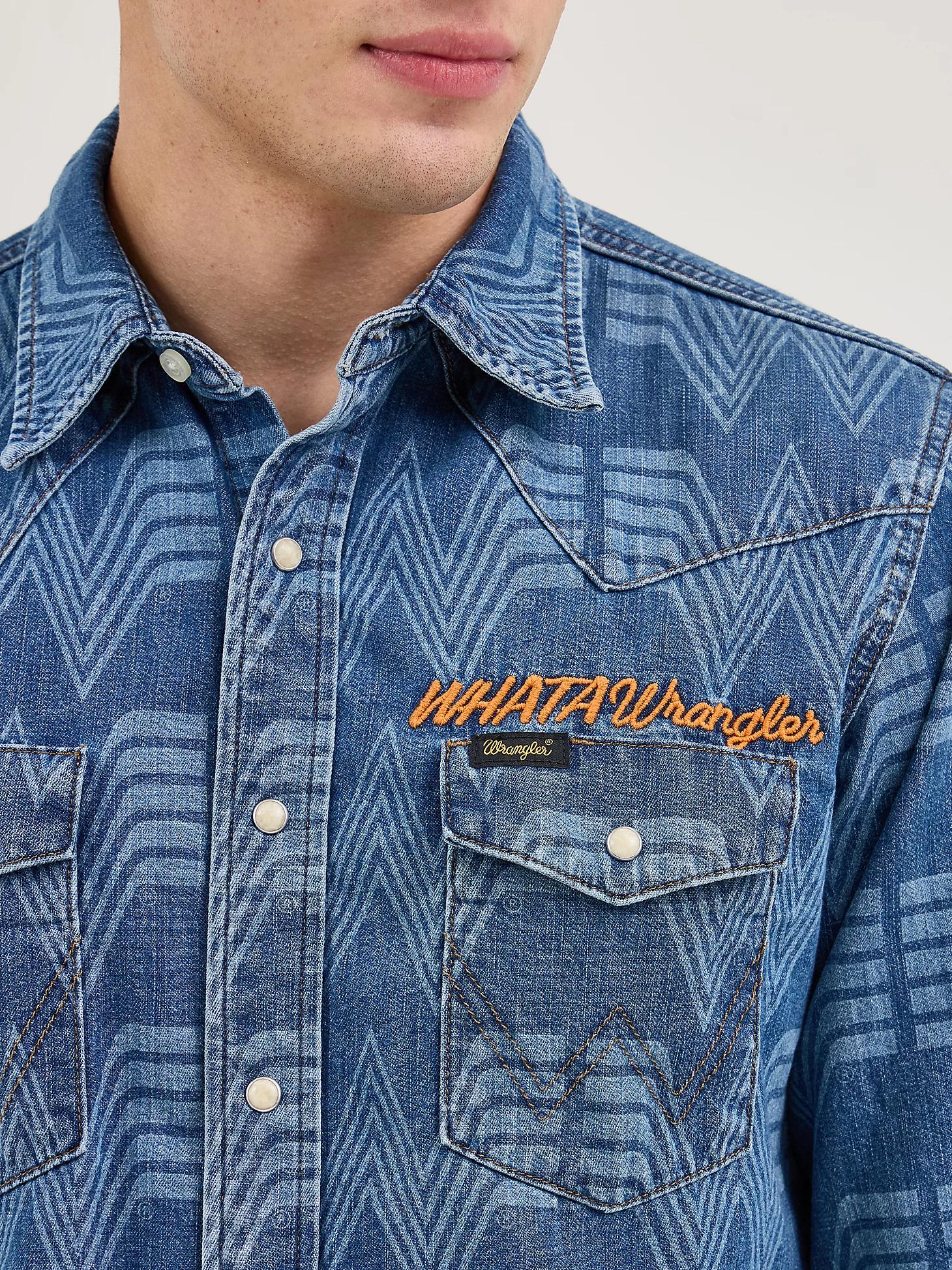 Wrangler x Whataburger Western Print Shirt | Men's SHIRTS | Wrangler® Product Image