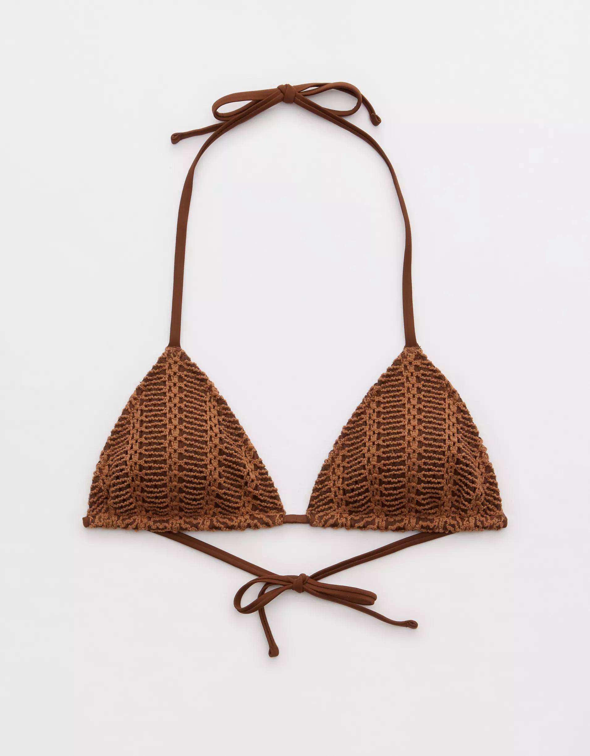 Aerie The Sun-Lover Crochet Bikini Top Product Image