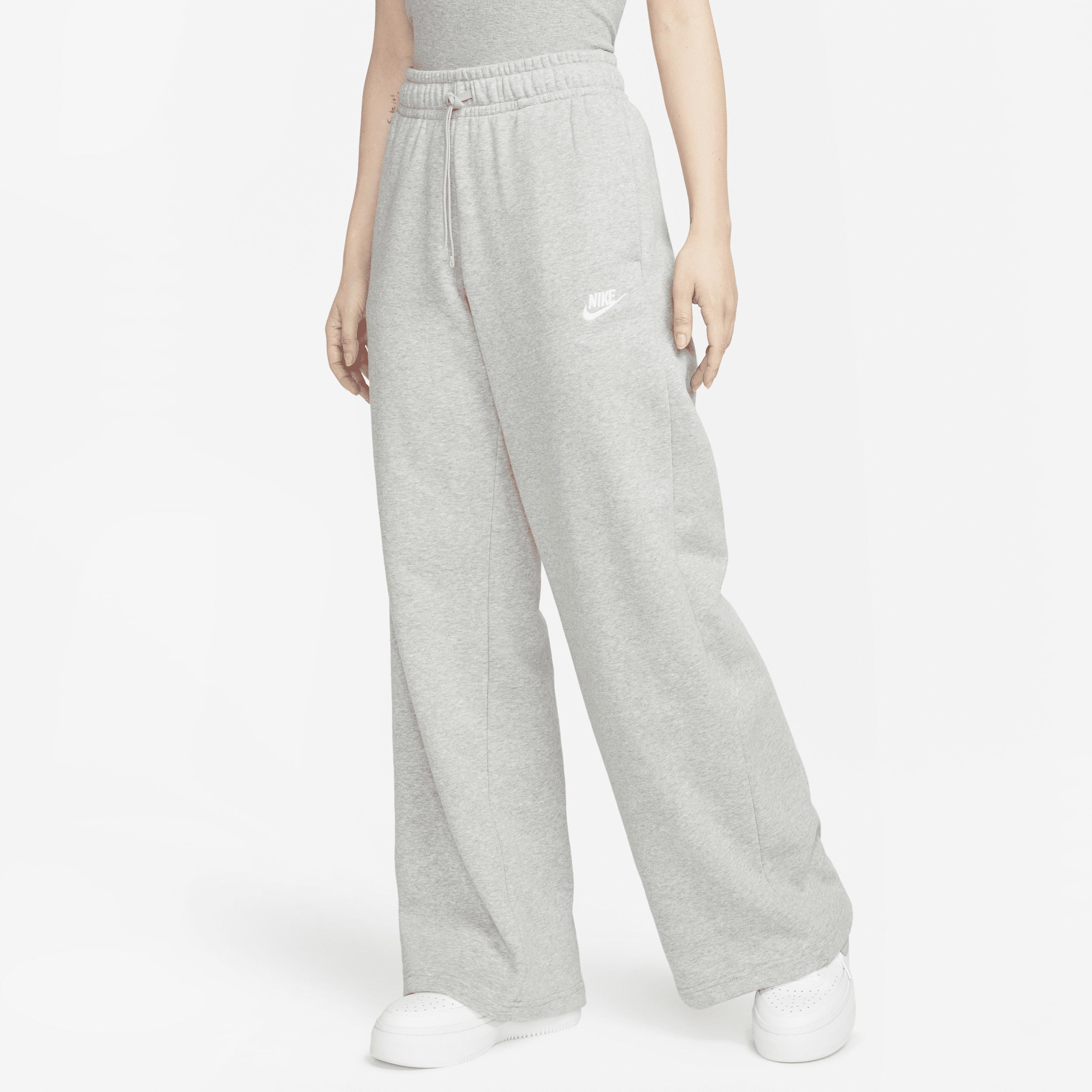 Womens Nike Sportswear Club Fleece Mid-Rise Wide-Leg Sweatpants | FB2727-063 Product Image