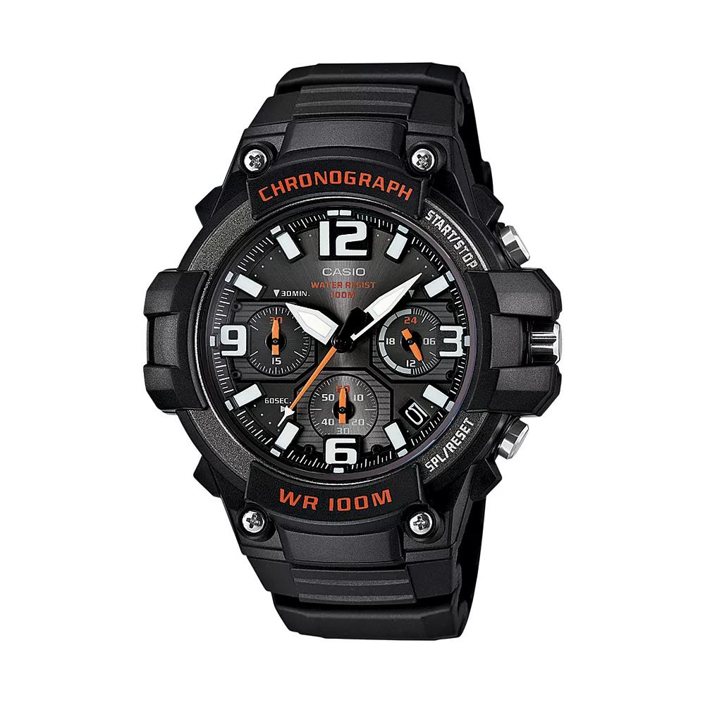 Casio Men's Sports Chronograph Watch, Red Product Image