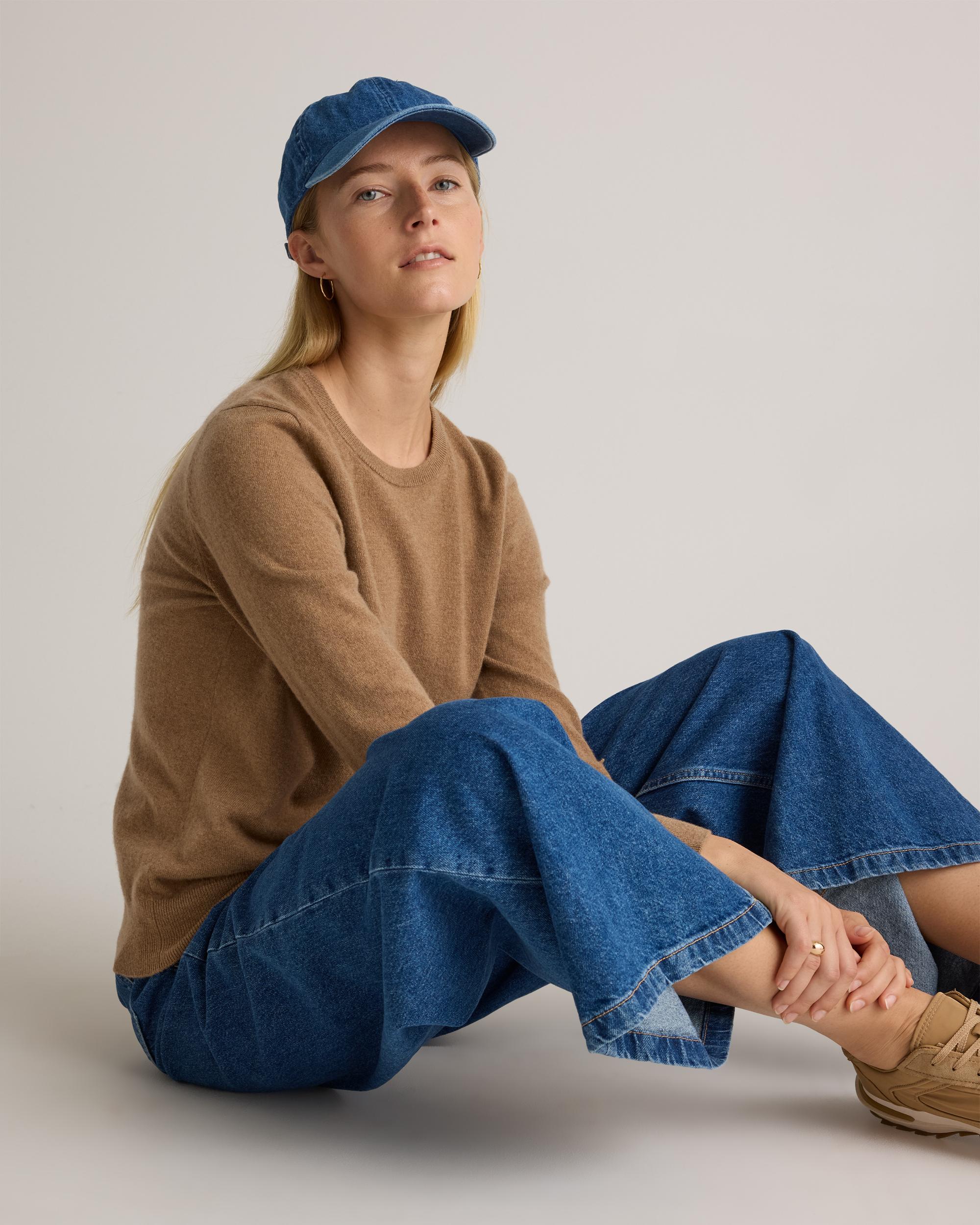 Quince | Women's Mongolian Cashmere Crewneck Sweater Product Image