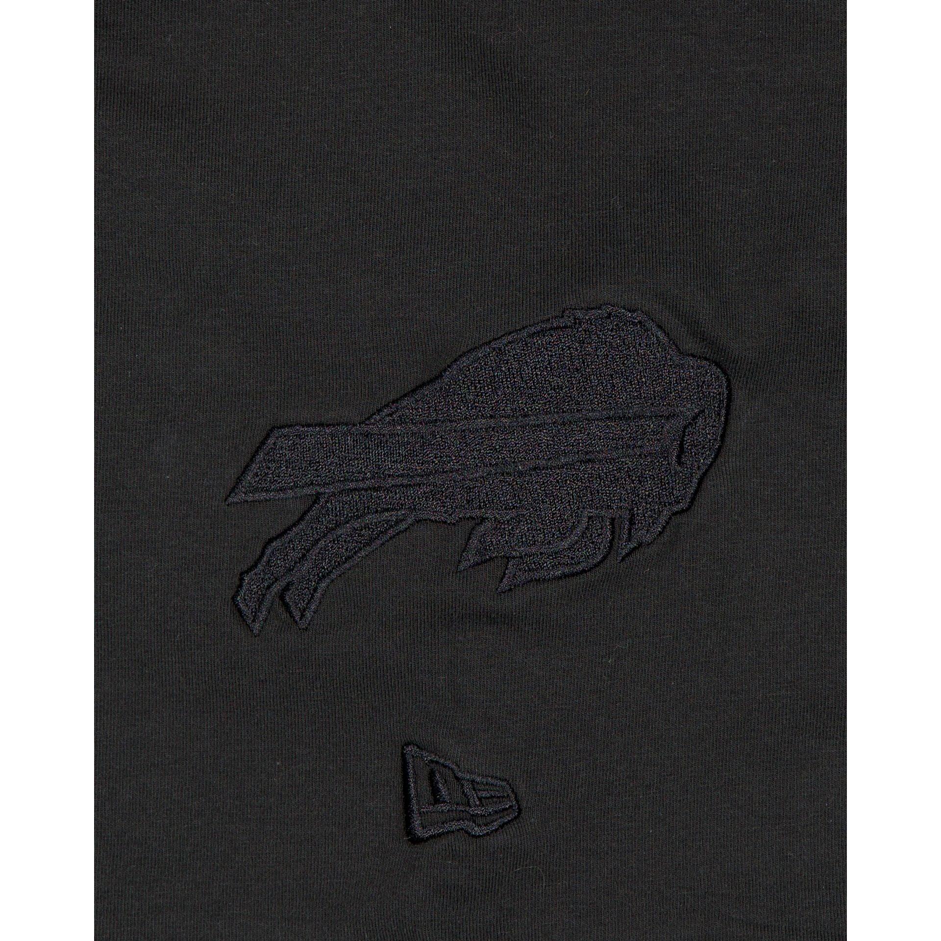 Buffalo Bills Black on Black Logo Select T-Shirt Male Product Image