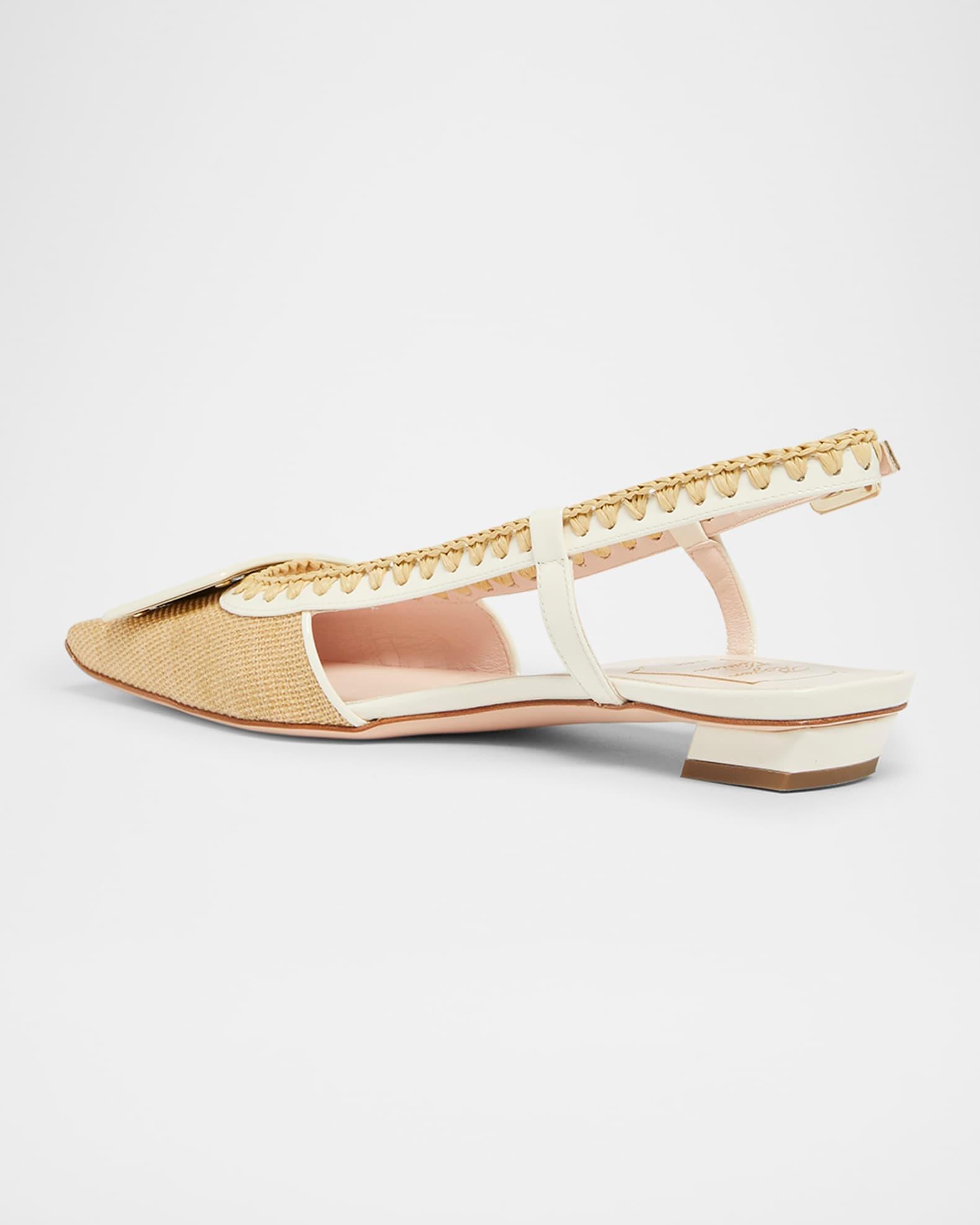 Belle Vivier Buckle Slingback Pumps Product Image