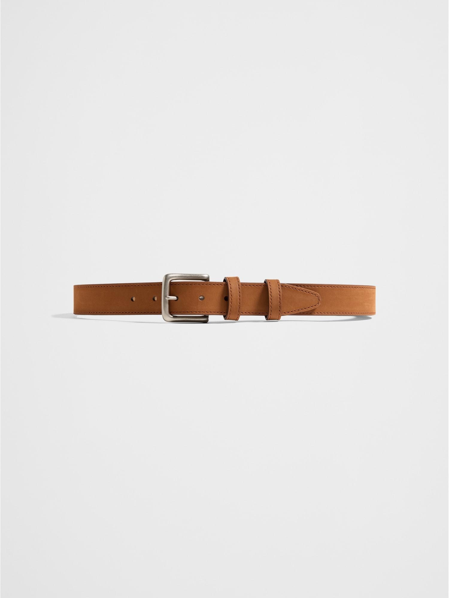 Casual Denim Nubuck Belt Product Image