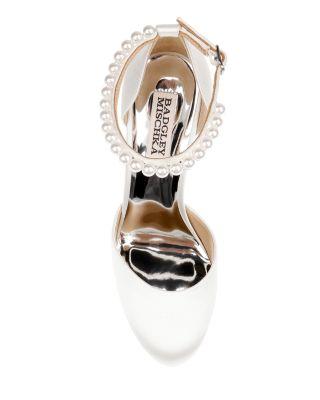 Women's Felixa Almond Toe Adorned Strap High Heel Pumps Product Image