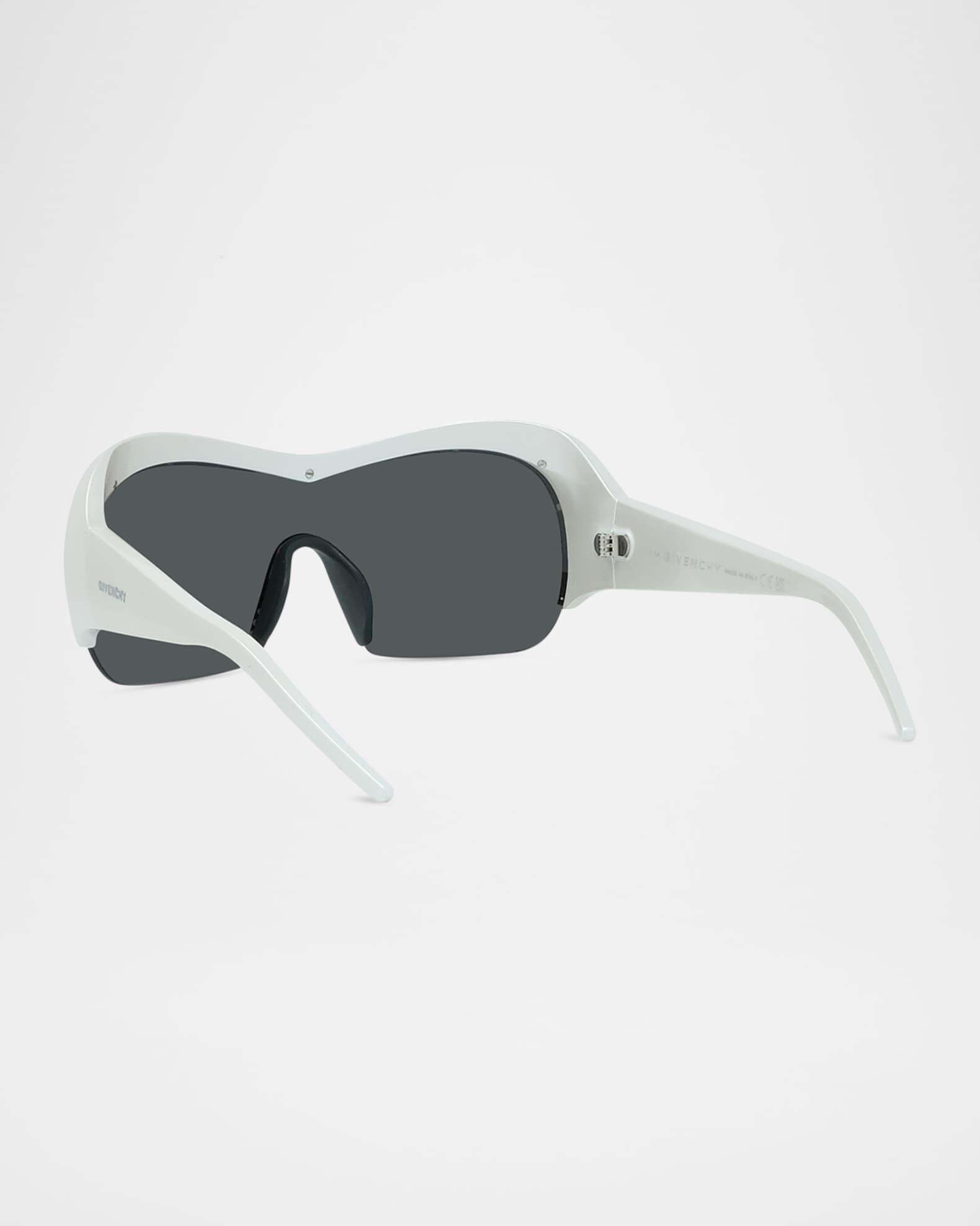 Night Bird Plastic & Nylon Shield Sunglasses  Product Image
