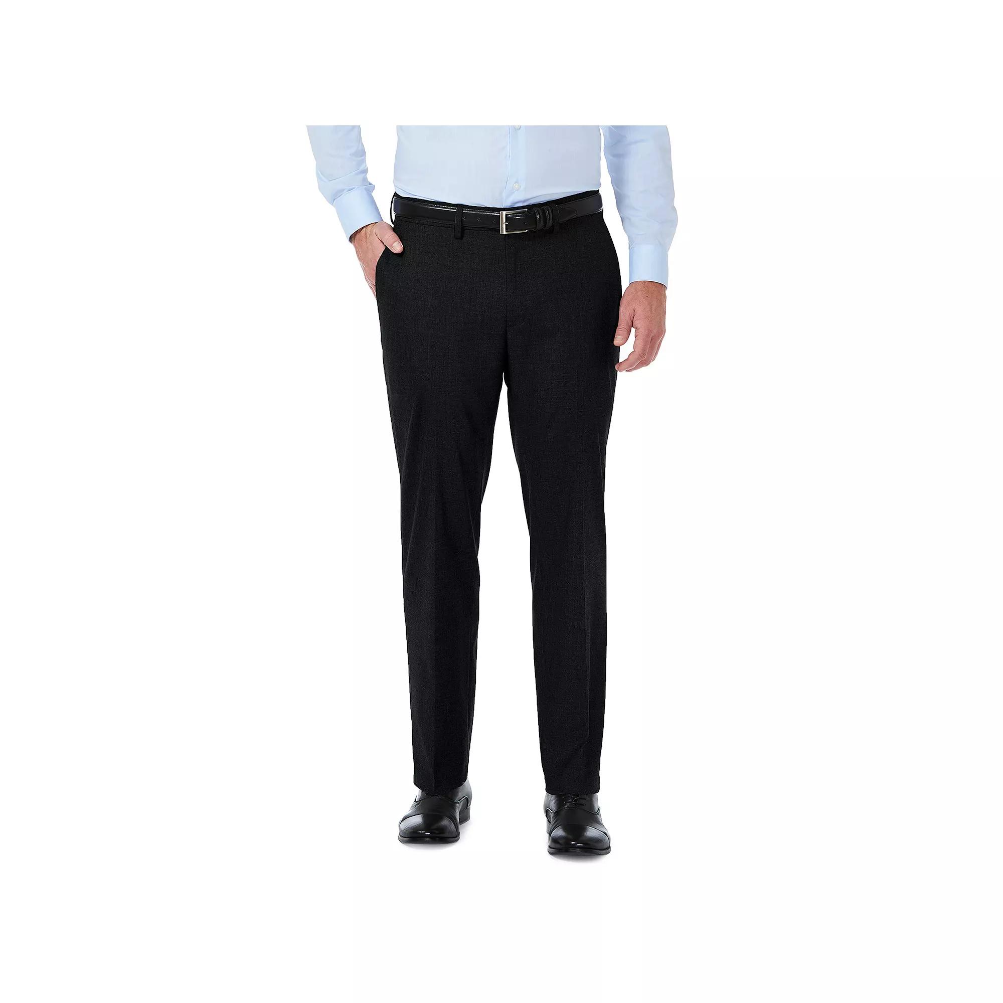 Mens J.M. Haggar Premium Tailored-Fit Stretch Flat-Front Suit Pants Product Image