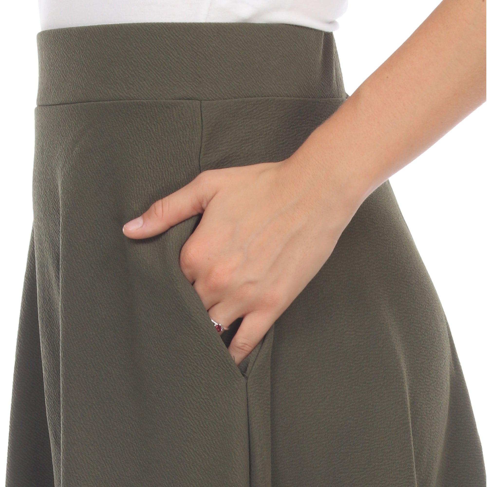 Tasmin Flare Midi Skirts Product Image