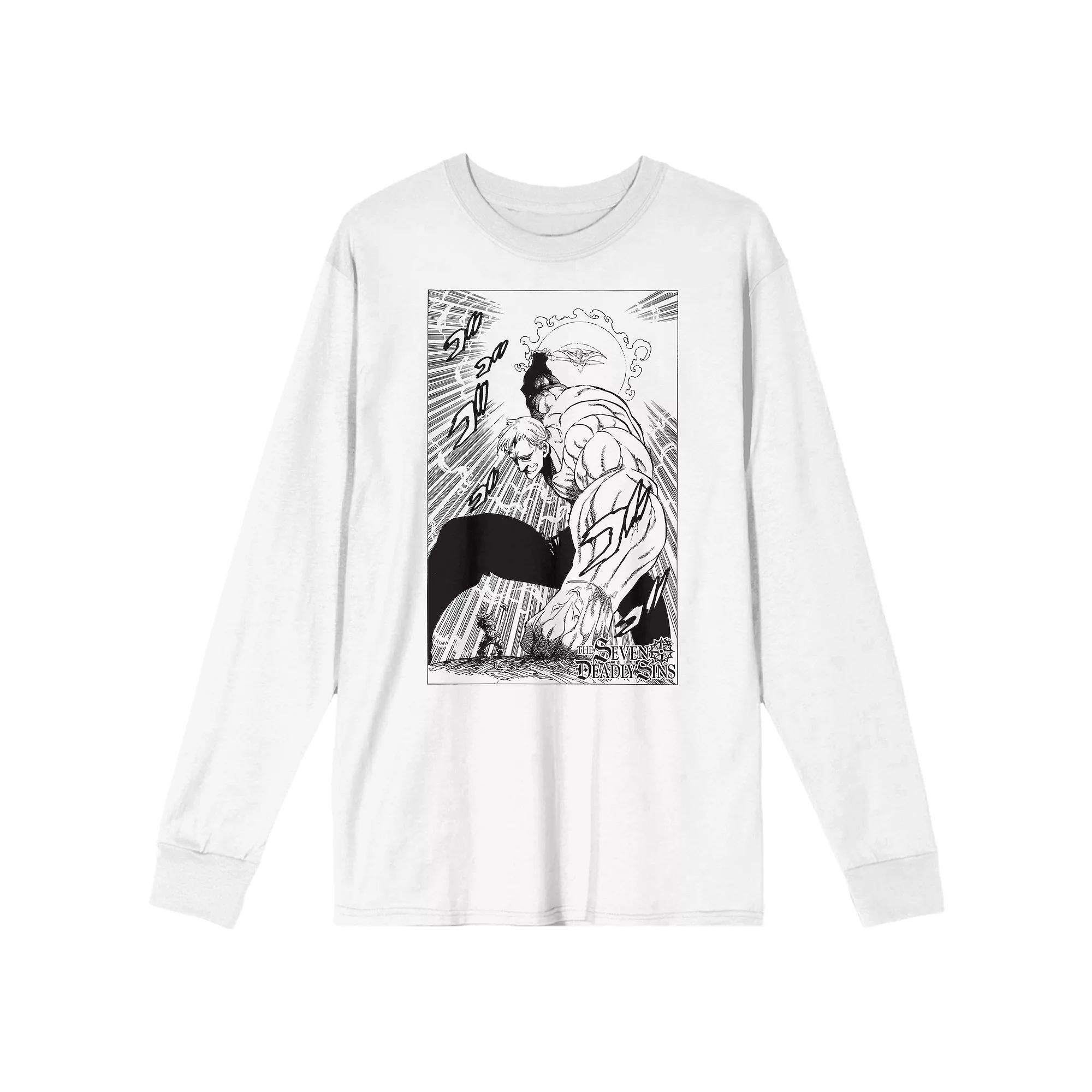Men's Seven Deadly Sins Escanor Long Sleeve Graphic Tee,  Product Image