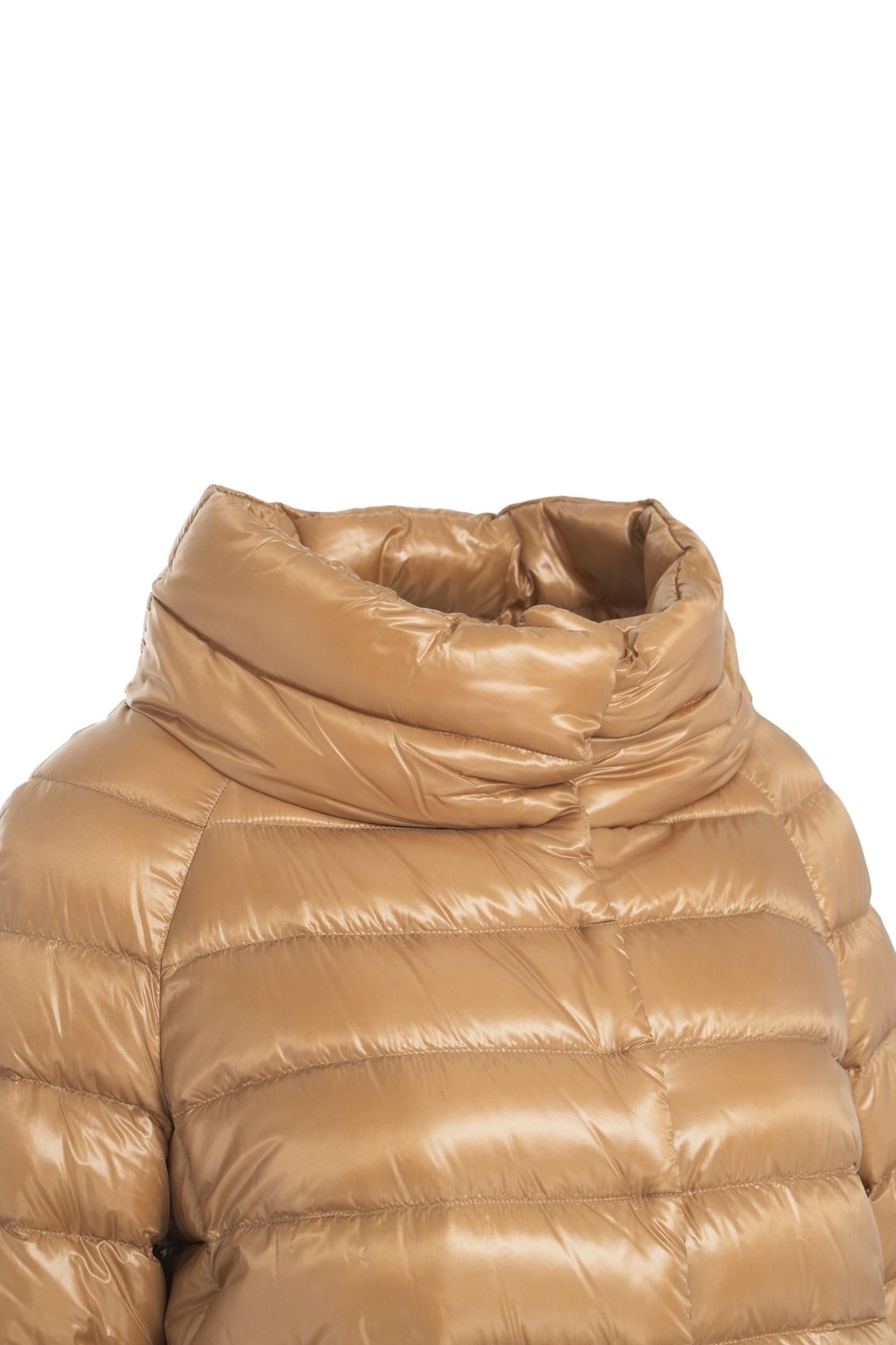 Three-quarter sleeve down jacket Product Image