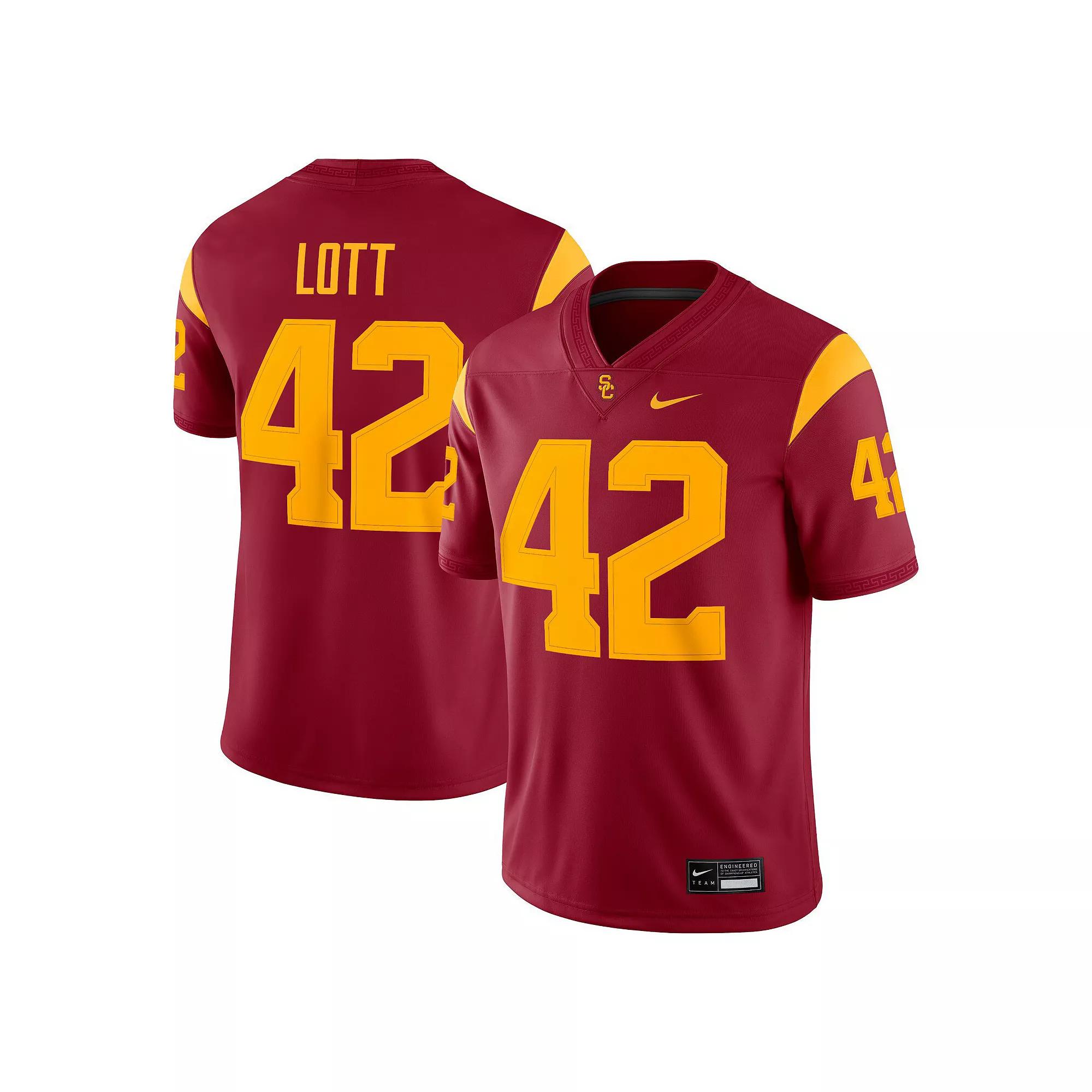 Ronnie Lott USC Trojans Mens Nike Mens Dri-FIT College Game Jersey | NC2F08BFJNB-0U0 Product Image