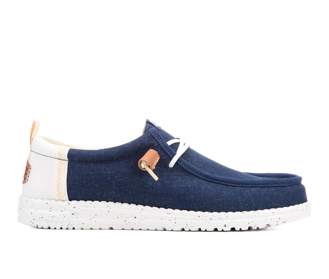 Men's HEYDUDE Wally Summer Linen Casual Shoes Product Image