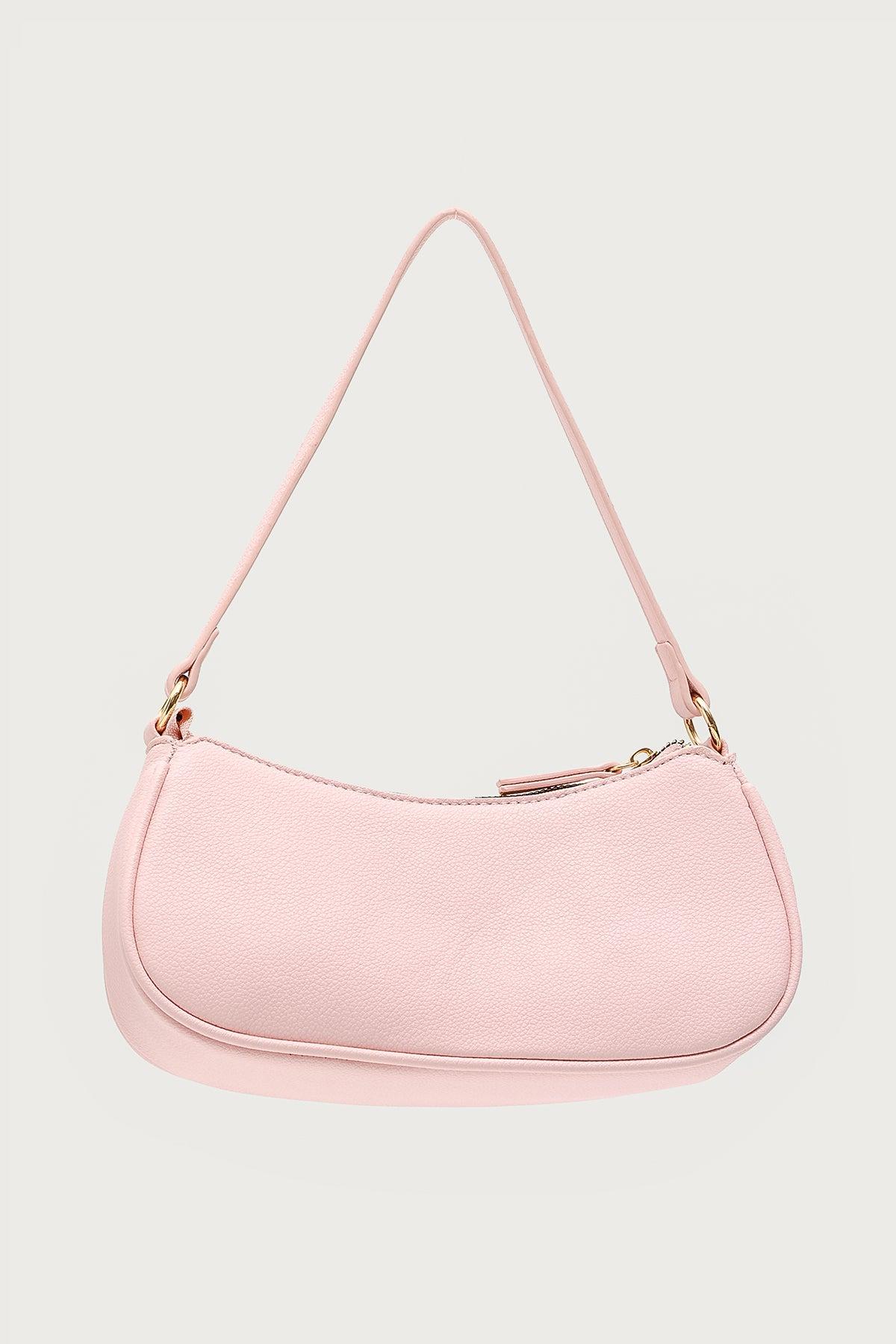 Zinnia Faux Leather Buckle Bag Product Image