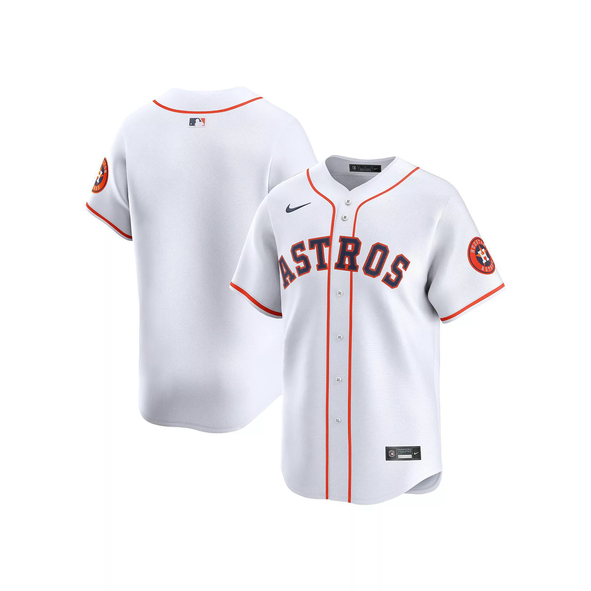 Men's Nike White Houston Astros Home Limited Jersey,  Product Image