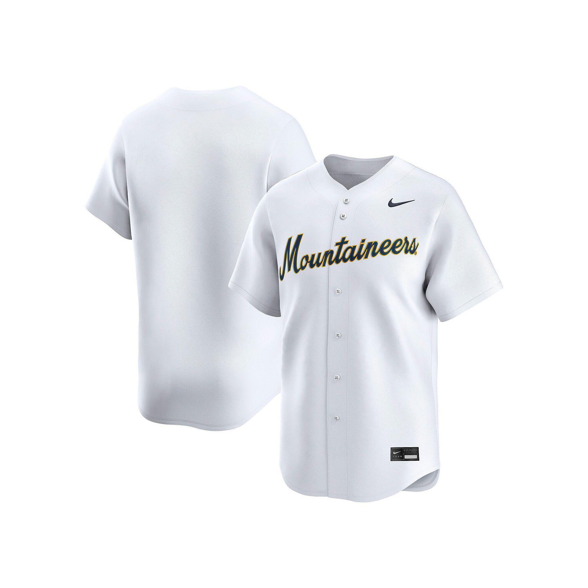 West Virginia Mountaineers Nike Mens College Limited Baseball Jersey | UNBB0DWZWVN-0YS Product Image