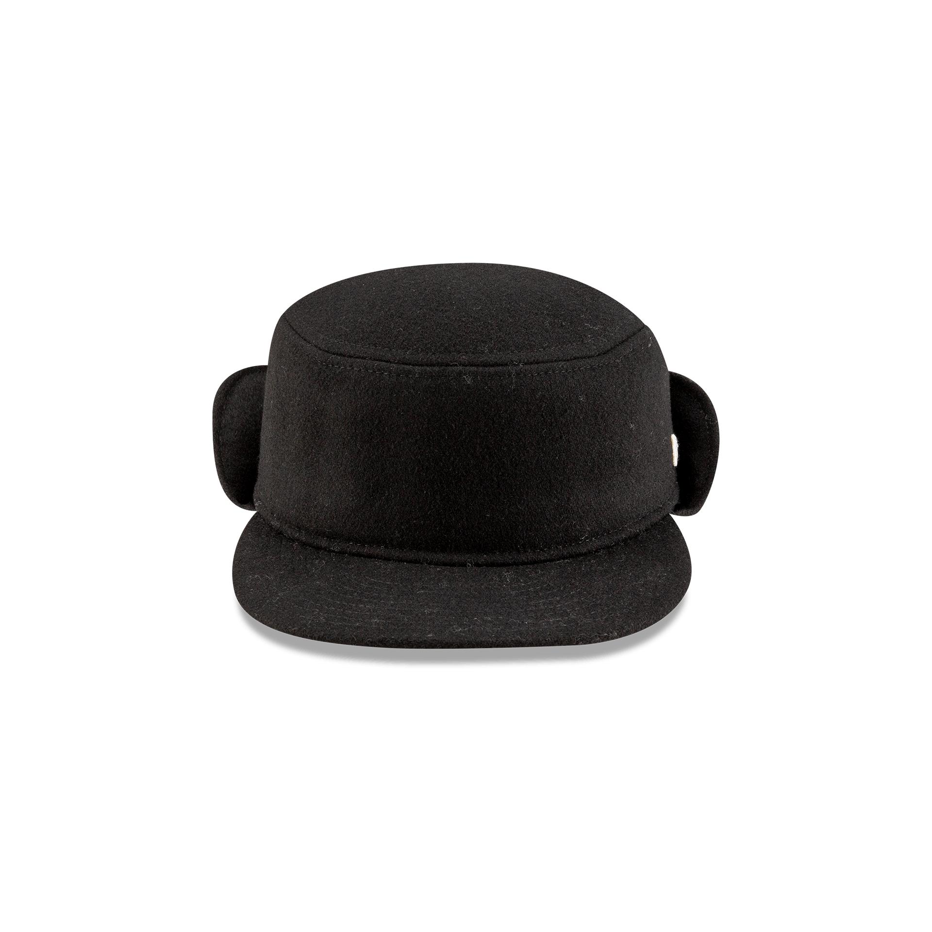 Tempest Dog Ear Black Pillbox Hat Male Product Image