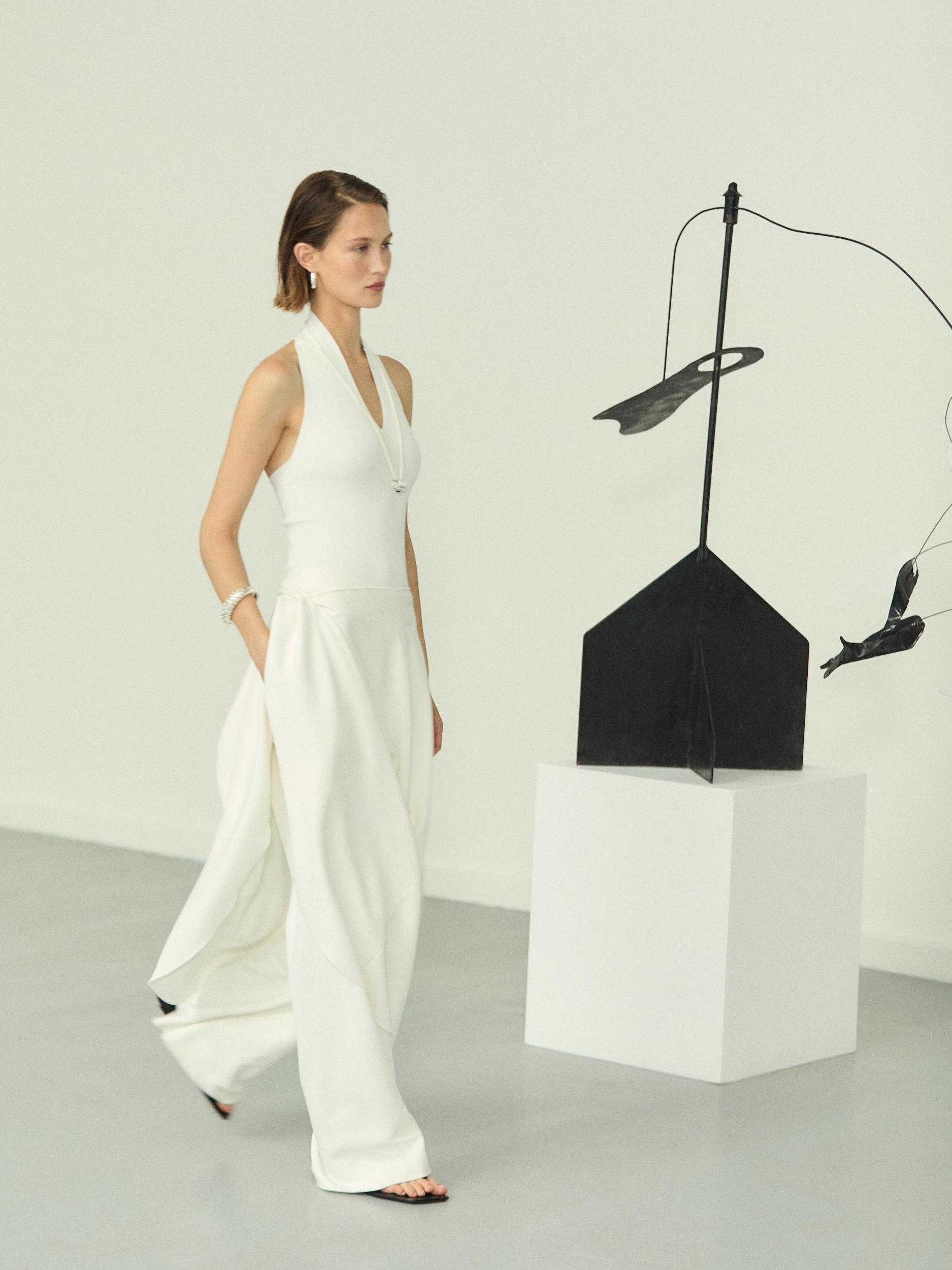 Flowing flounce skirt - STUDIO Product Image