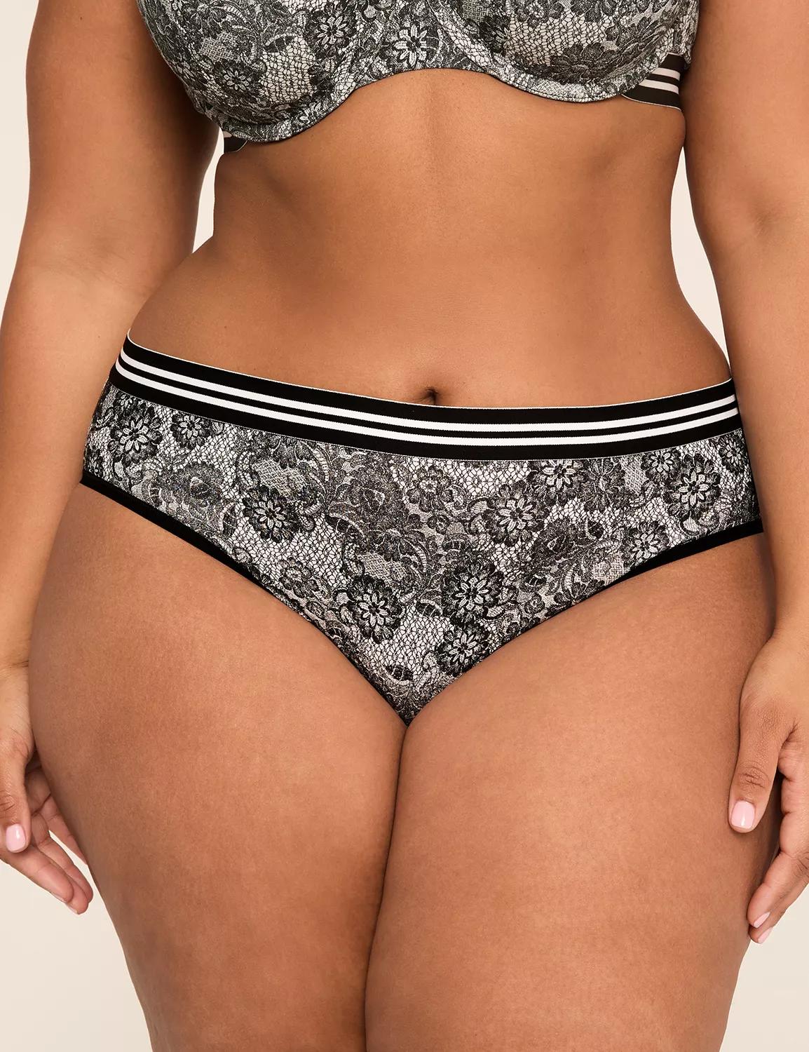 Cotton Hipster Panty With Wide Waistband Product Image