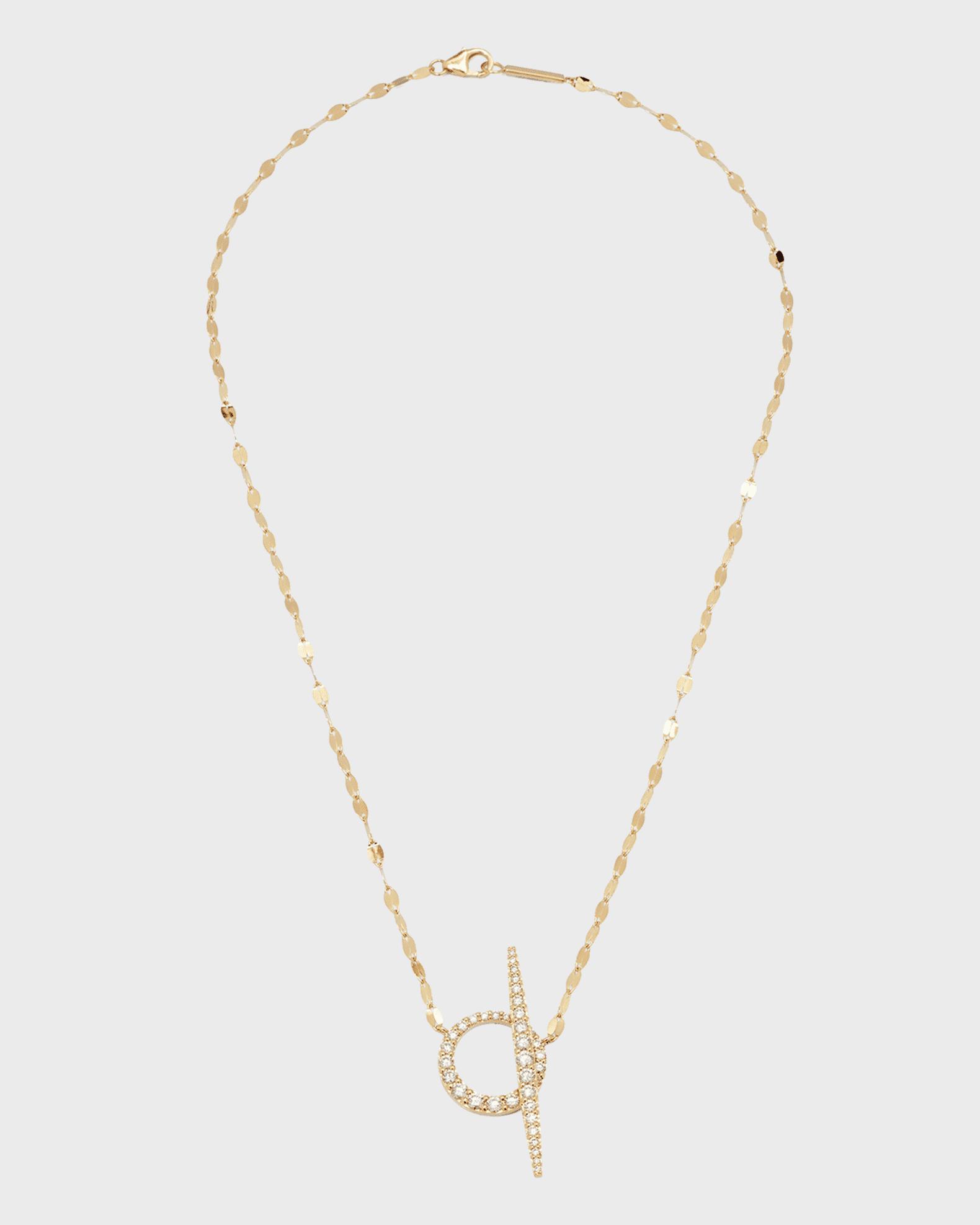 Flawless Graduating Diamond Toggle Necklace Product Image