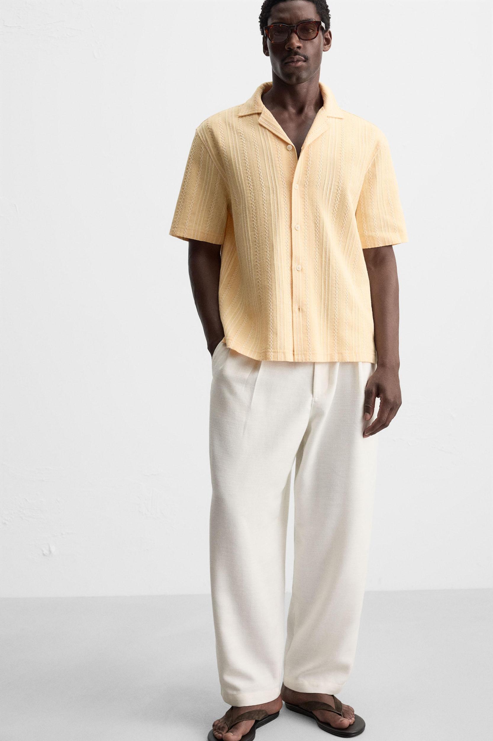 GEOMETRIC JACQUARD SHIRT Product Image