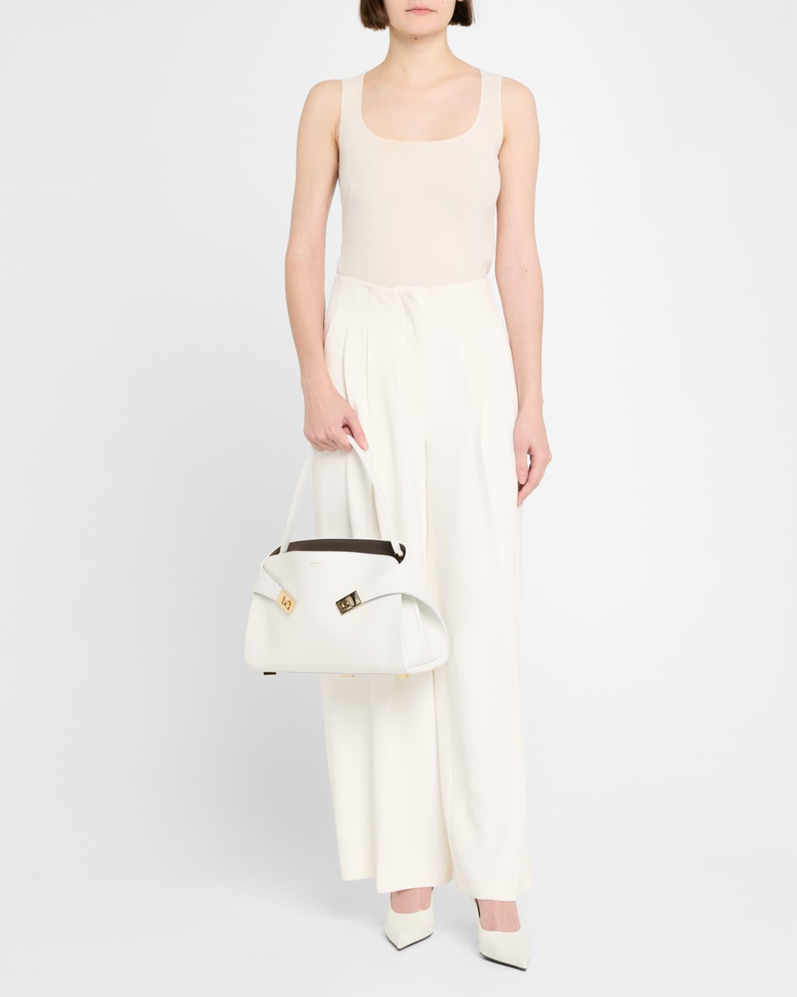 Small Hug Leather Shoulder Bag Product Image