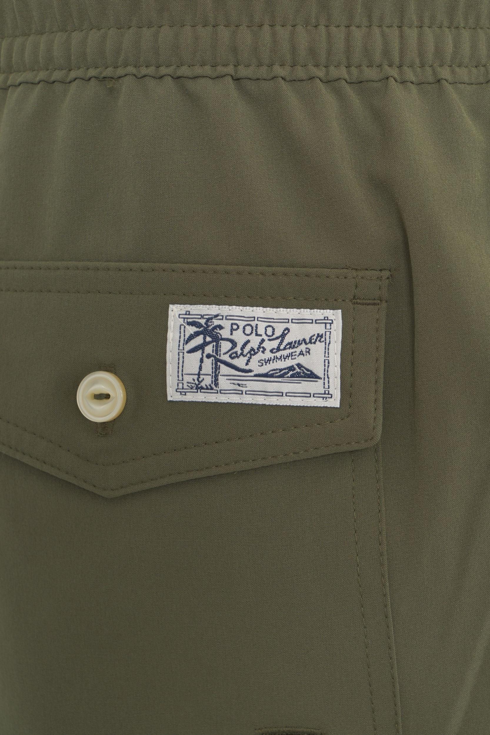 Swim shorts with logo embroidery Product Image