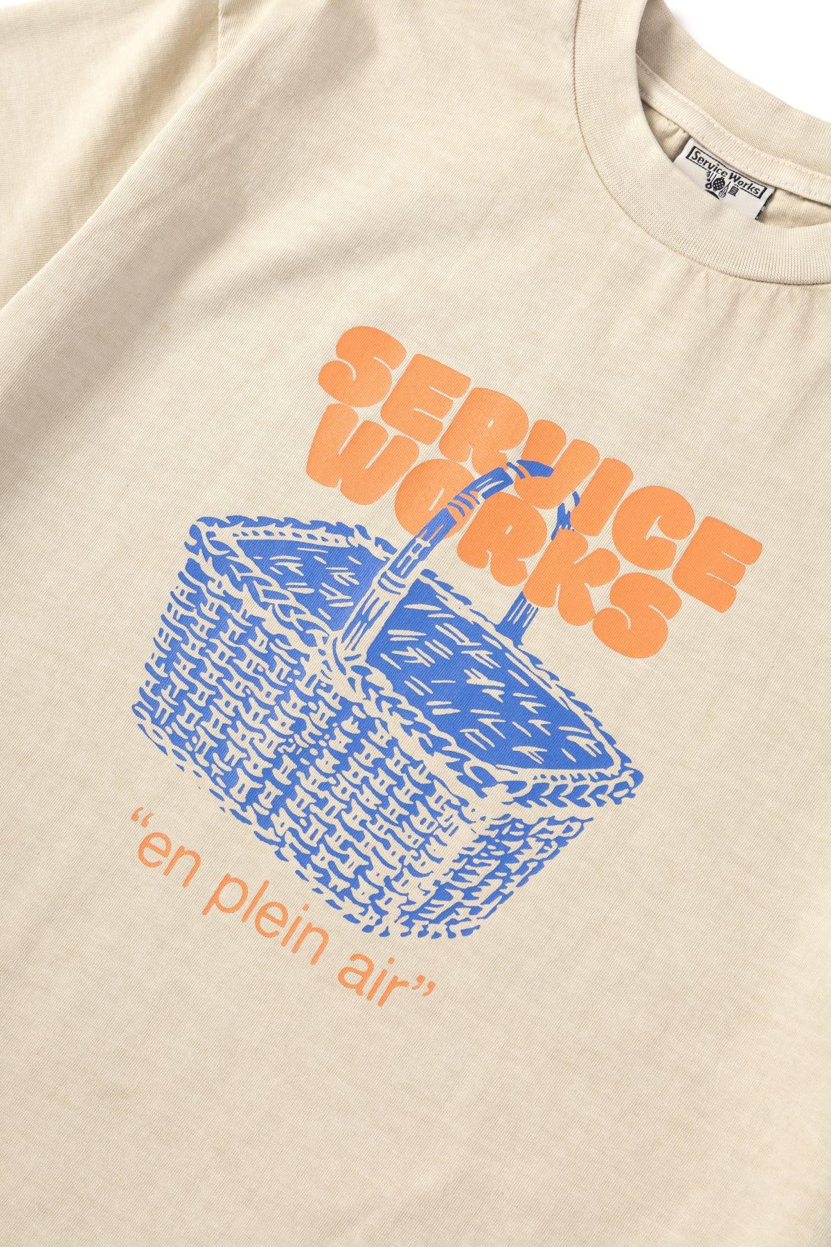 Service Works - En Plein Air Tee - Stone Product Image