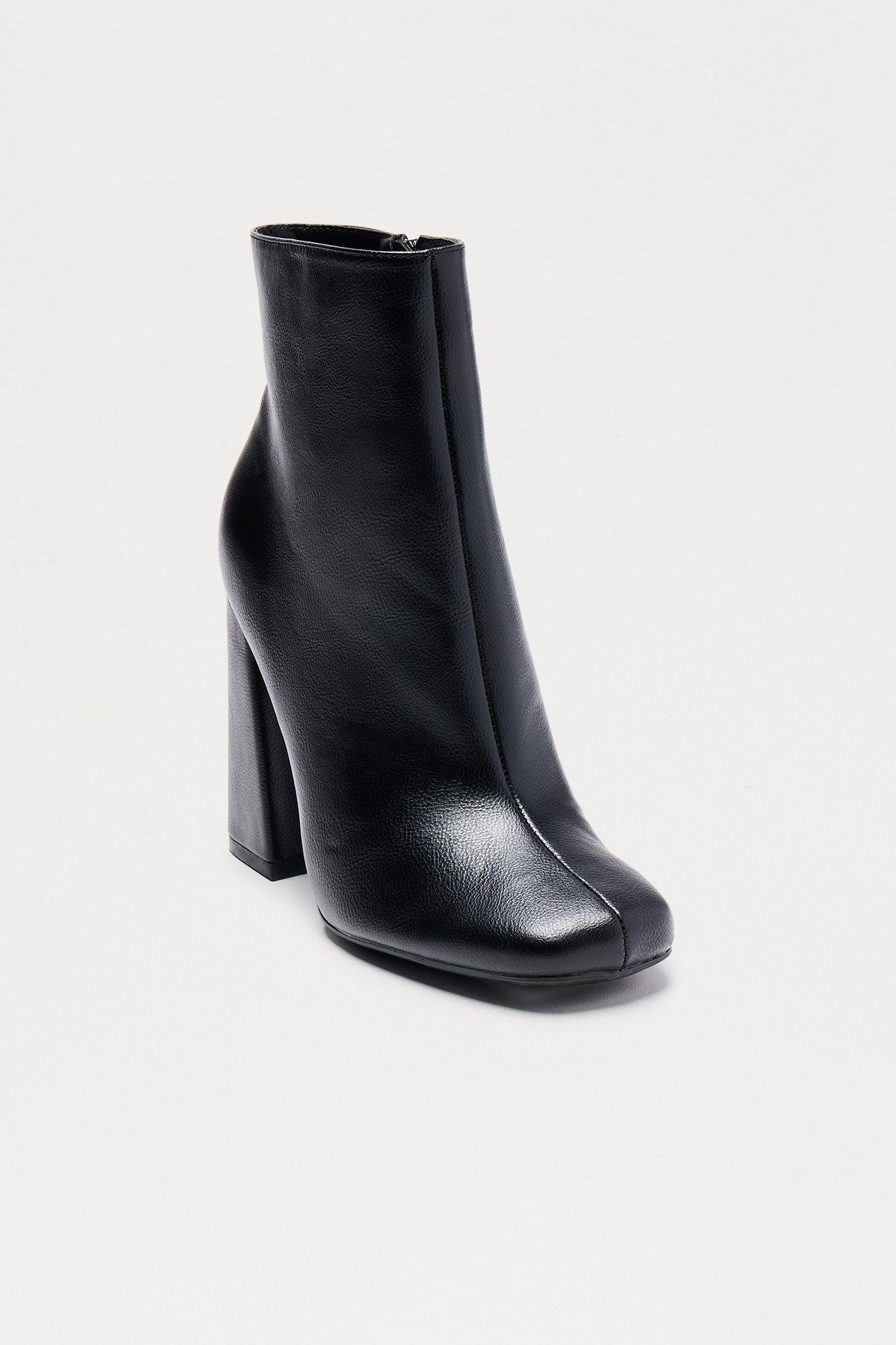 Jonas Block Heel Booties - Black Female Product Image