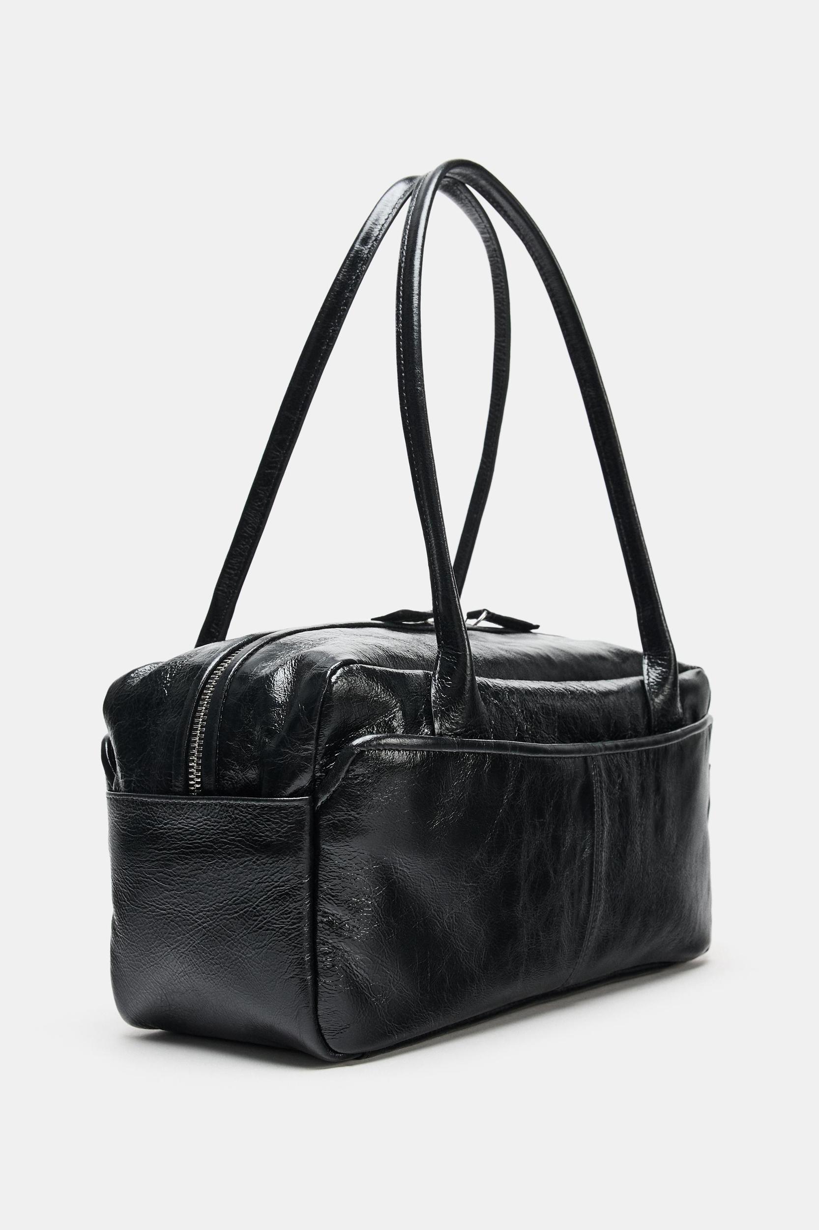 LEATHER BOWLING BAG Product Image
