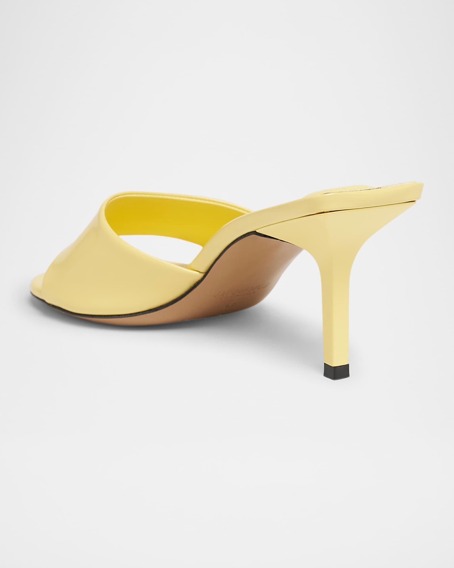 Les Mules Cubisto Leather Sandals Product Image