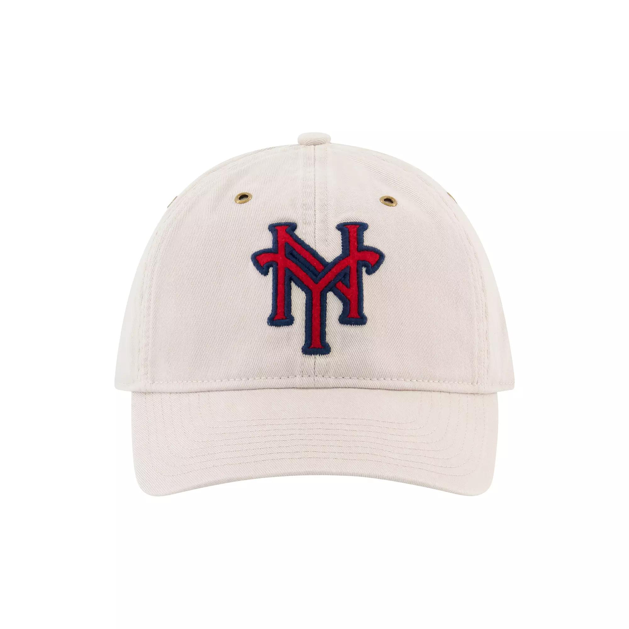 Men's Blue Marlin New York Cubans Baseball Hat, Grey Product Image