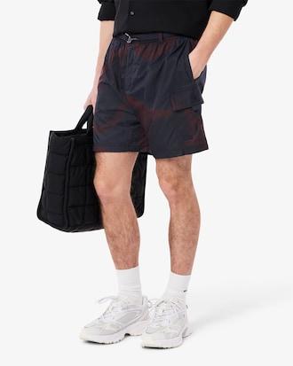 Ombré Print Nylon Cargo Shorts Product Image
