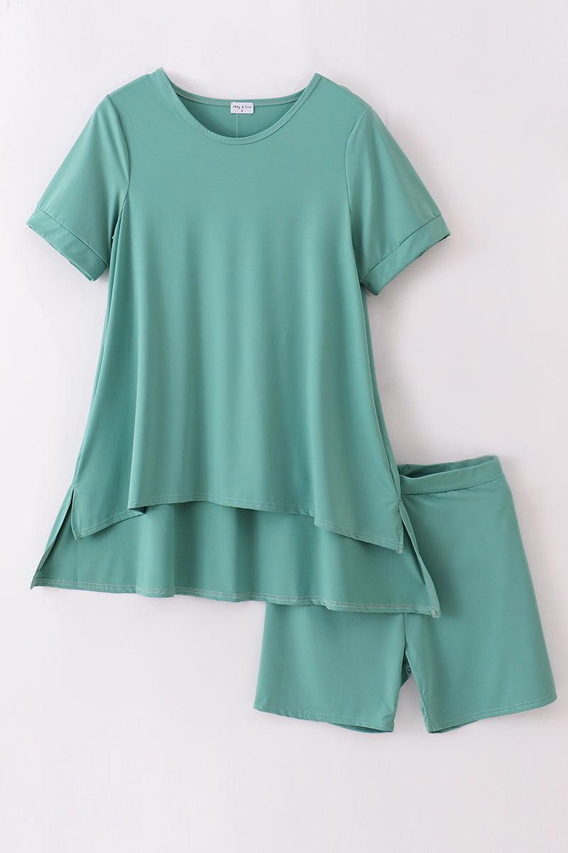 Ice cream flag sequin mom&me top Product Image