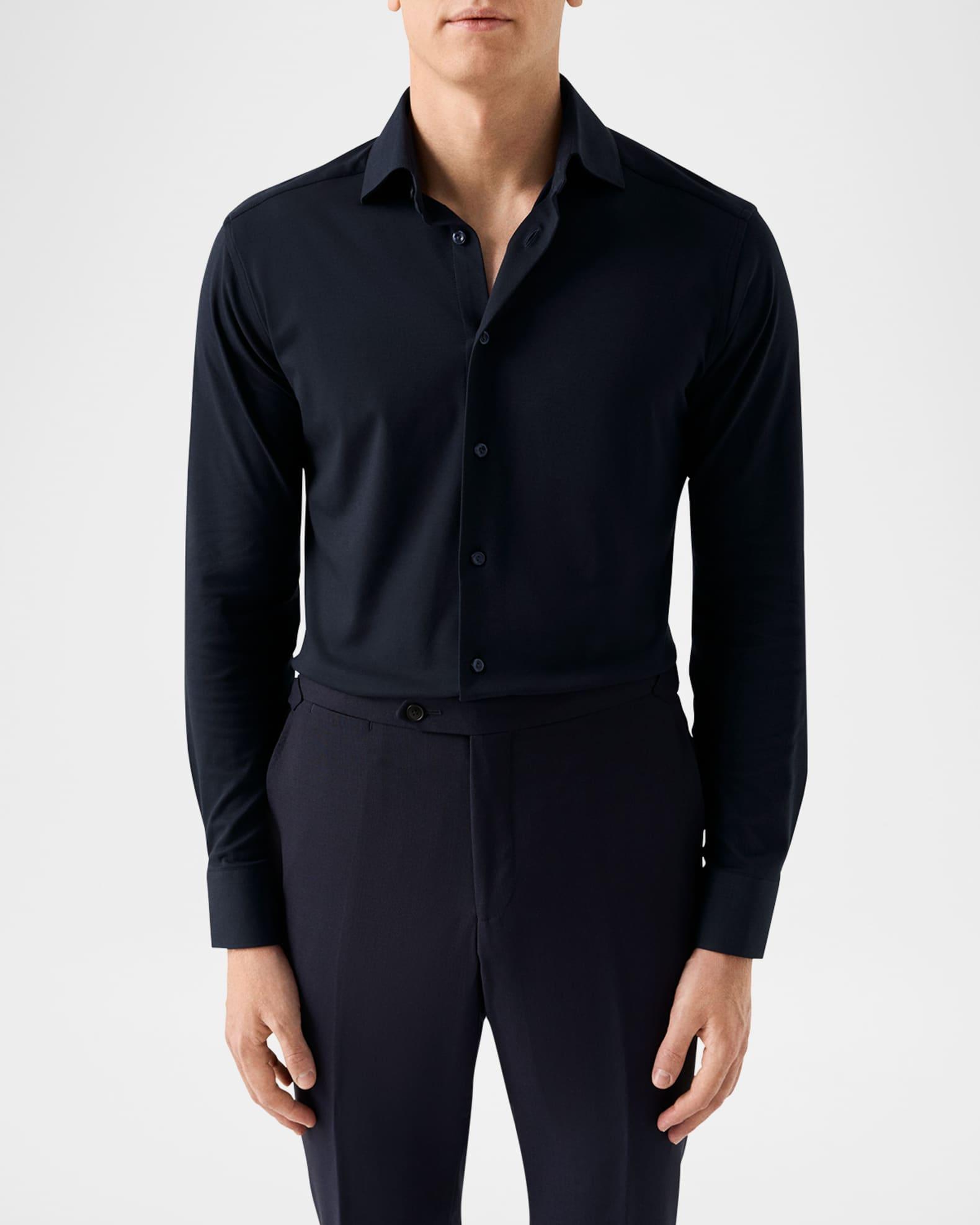 Mens Slim-Fit Solid 4Flex Shirt Product Image