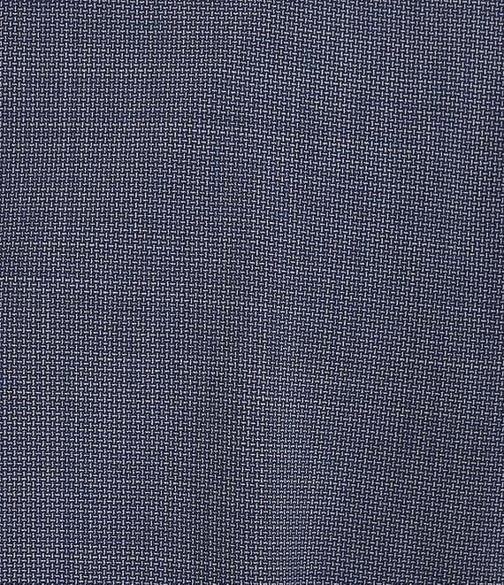 Hart Schaffner Marx Chicago Classic Fit Flat Front Fancy Pattern Wool 2-Piece Suit Product Image