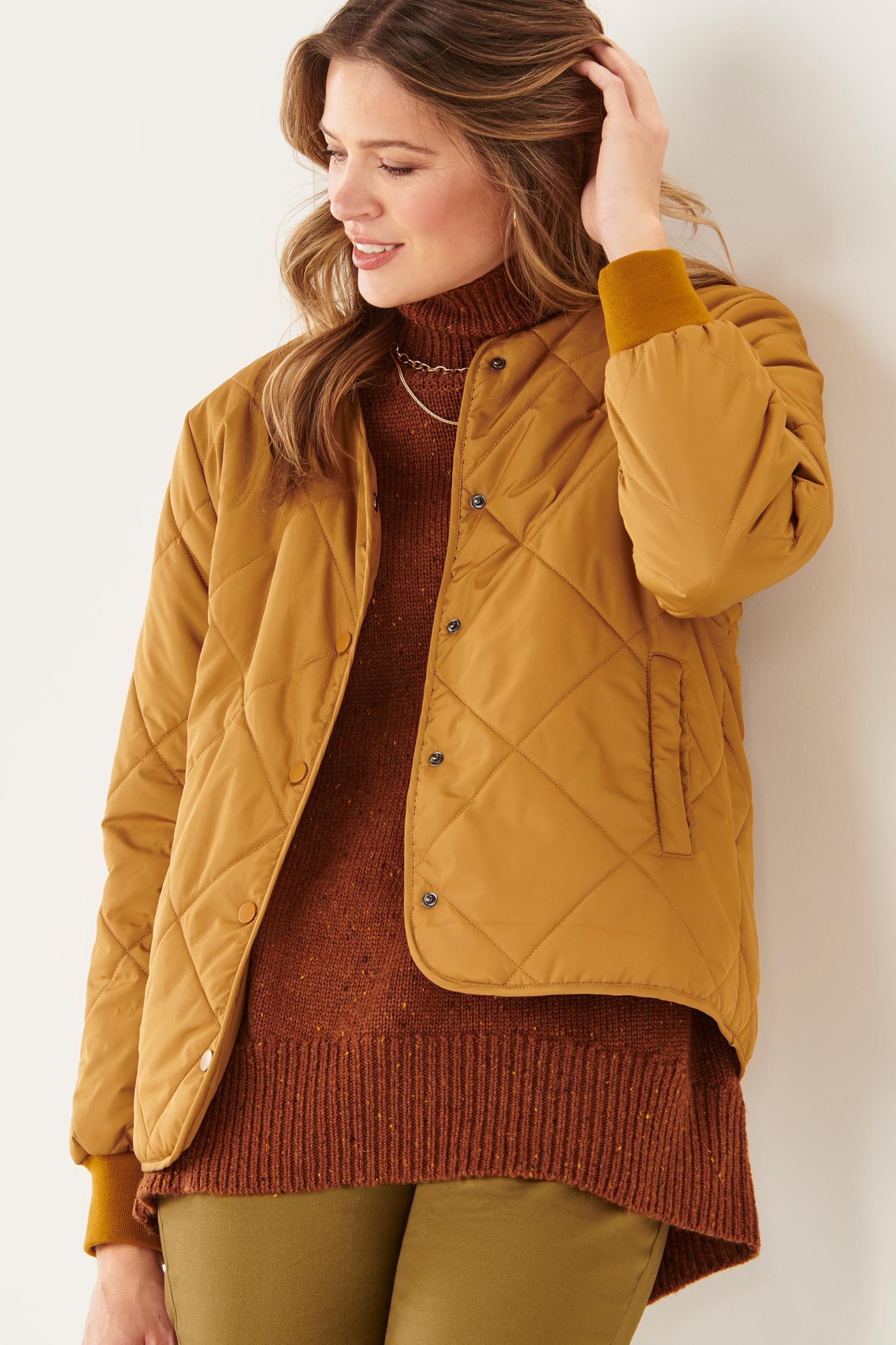 Diamond Puffer Coat Product Image