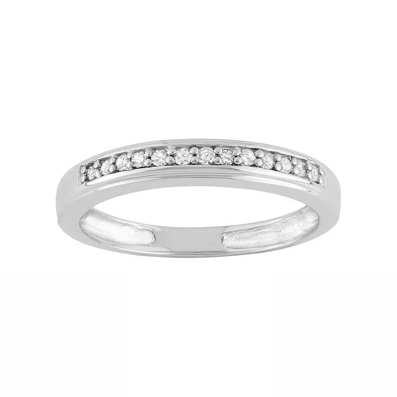 HDI 1/10 Carat T.W. Diamond Sterling Silver Ring, Women's,  Product Image