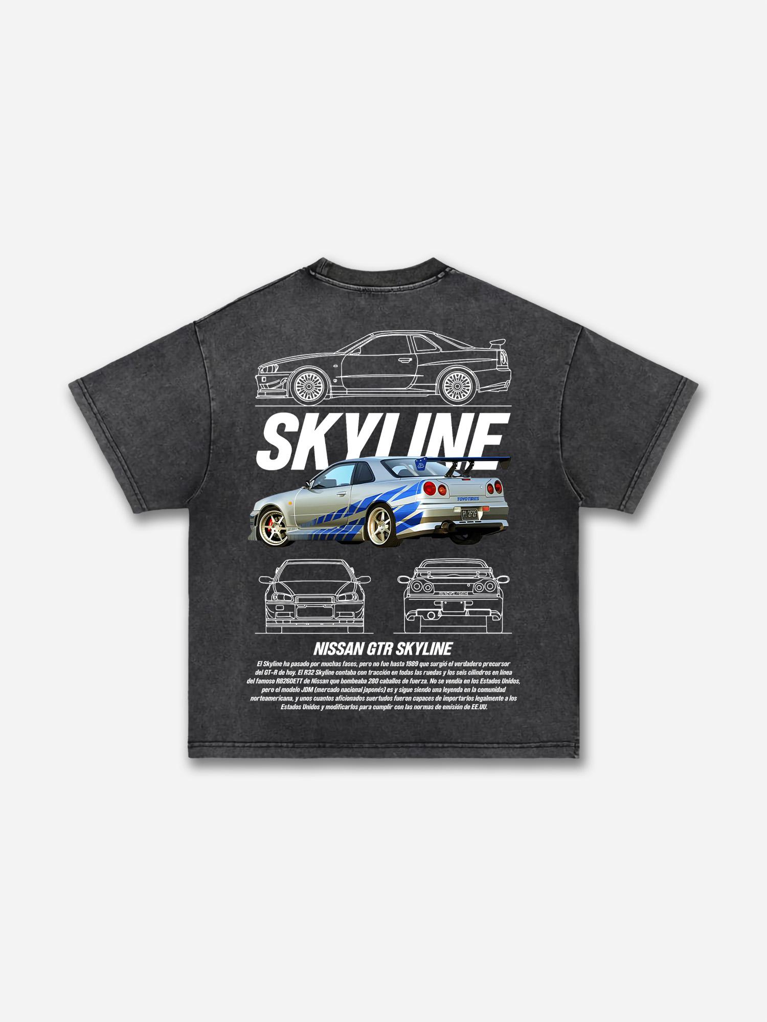 Sopula Jeff Gordon 24 Skull Racing Graphic T-Shirt Product Image