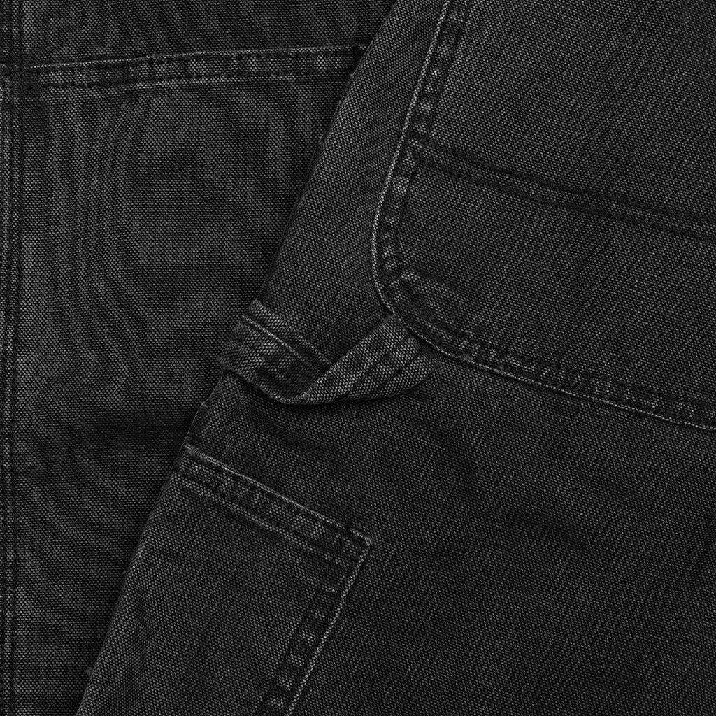 Canvas Double Knee Work Pant - Black Male Product Image