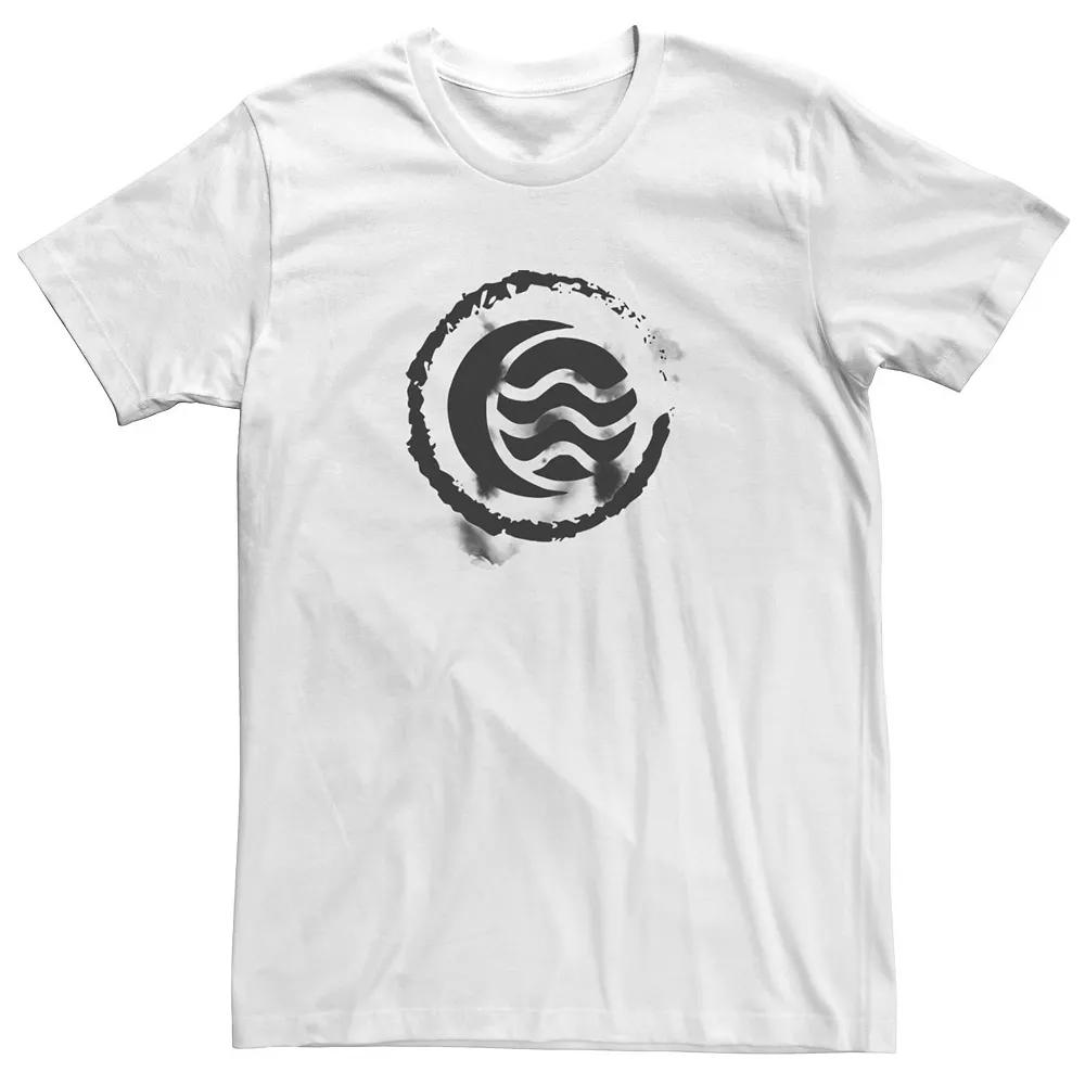 Men's The Last Airbender Water Nation Spray Paint Stencil Tee,  Product Image